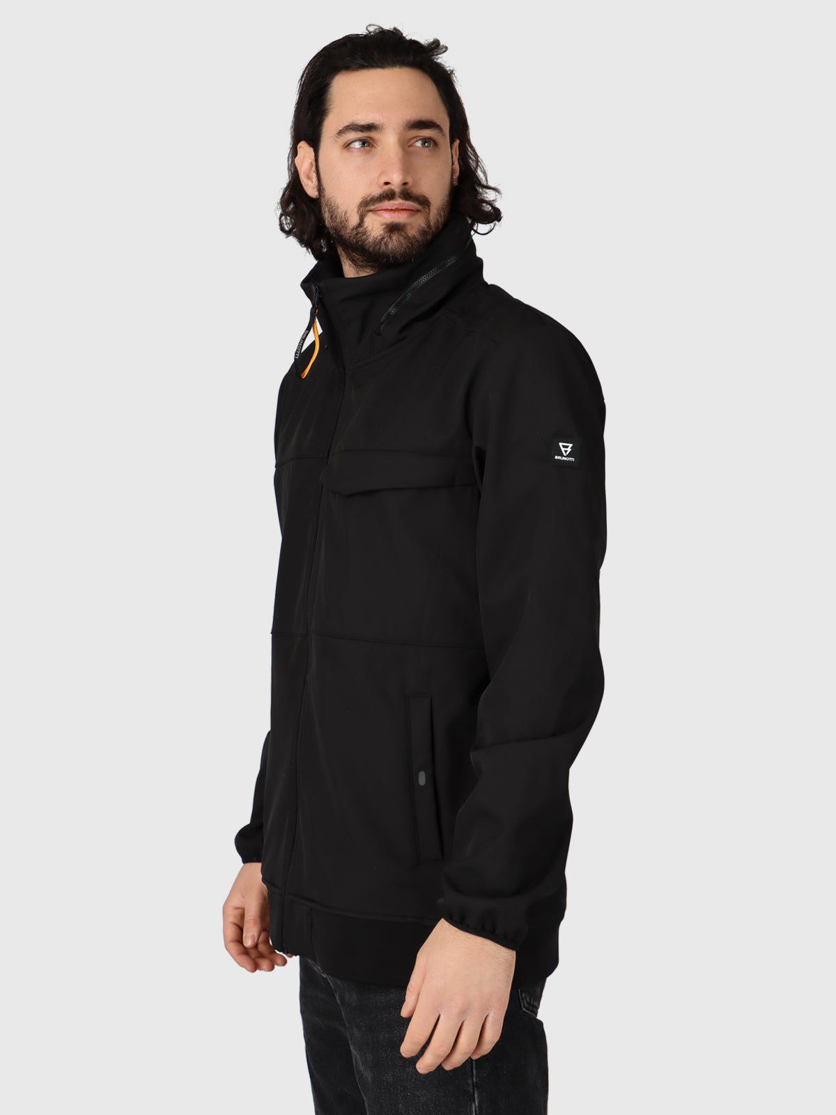 Lynder Men Softshell Jacket | Black