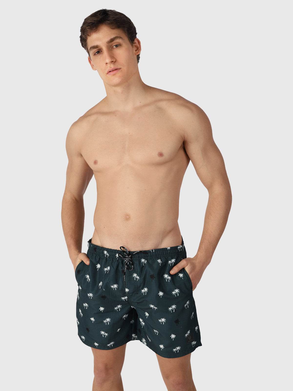 Roshan Men Swim Shorts | Green