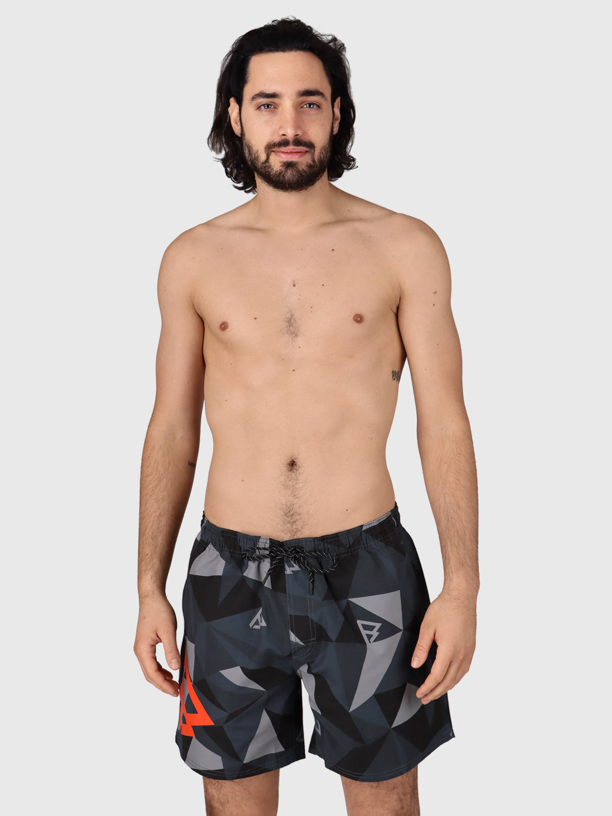 Aboard Herren Badeshorts | Grau