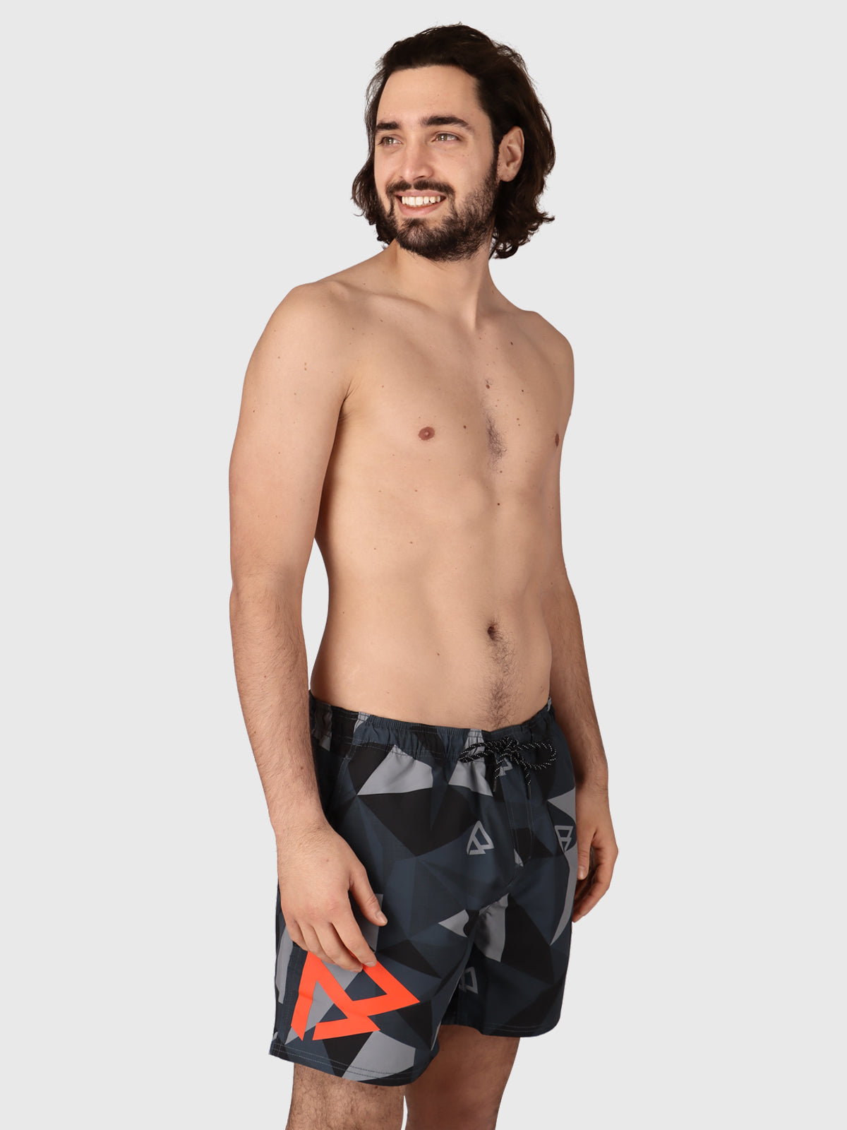 Aboard Men Swim Shorts | Grey