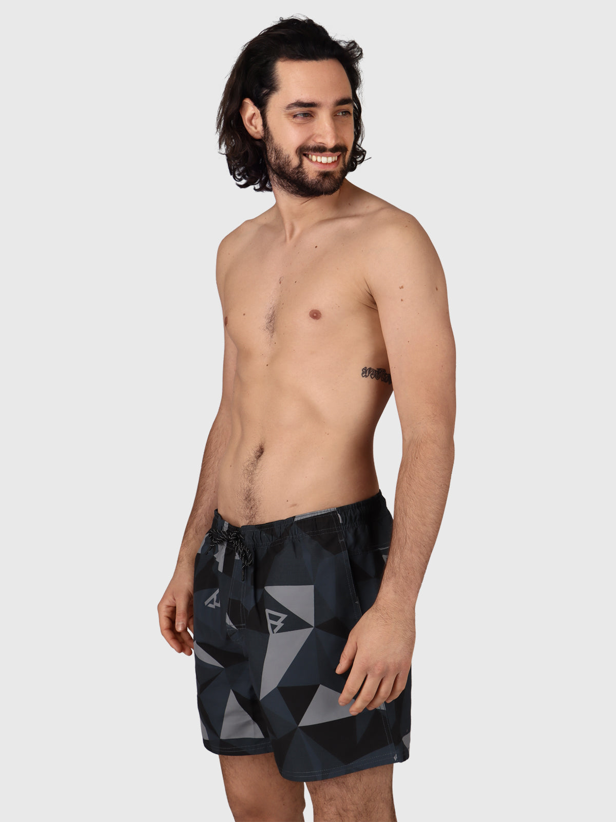 Aboard Herren Badeshorts | Grau
