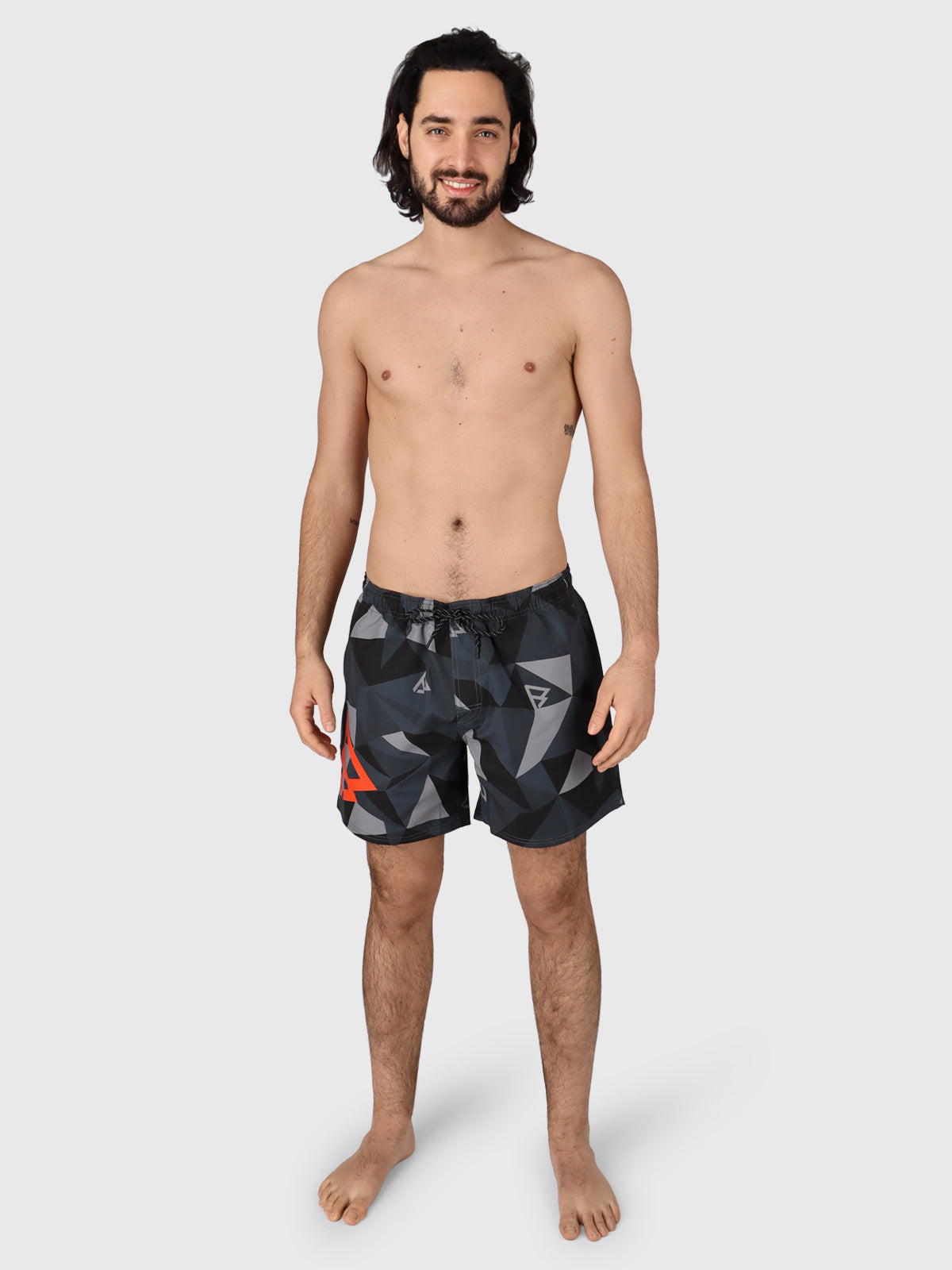 Aboard Herren Badeshorts | Grau
