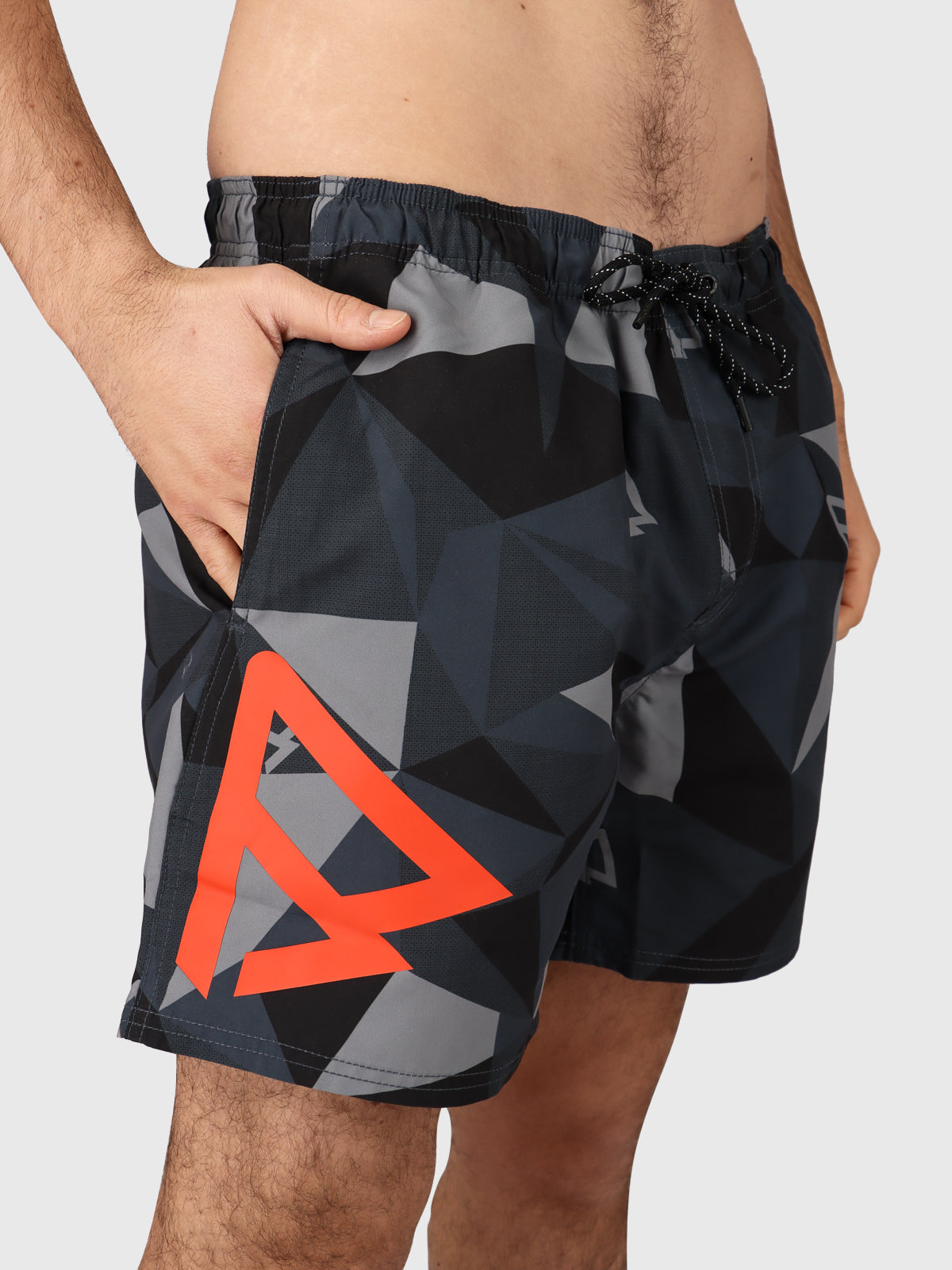 Aboard Herren Badeshorts | Grau