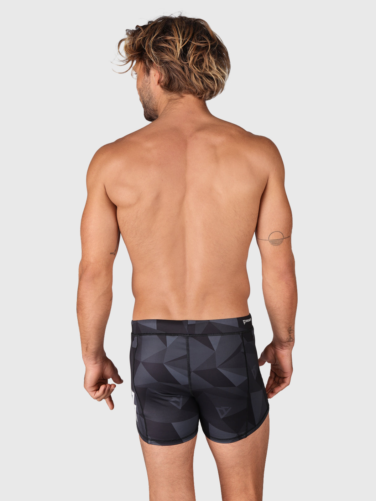 Samier-AO Men Swim Trunks | Grey