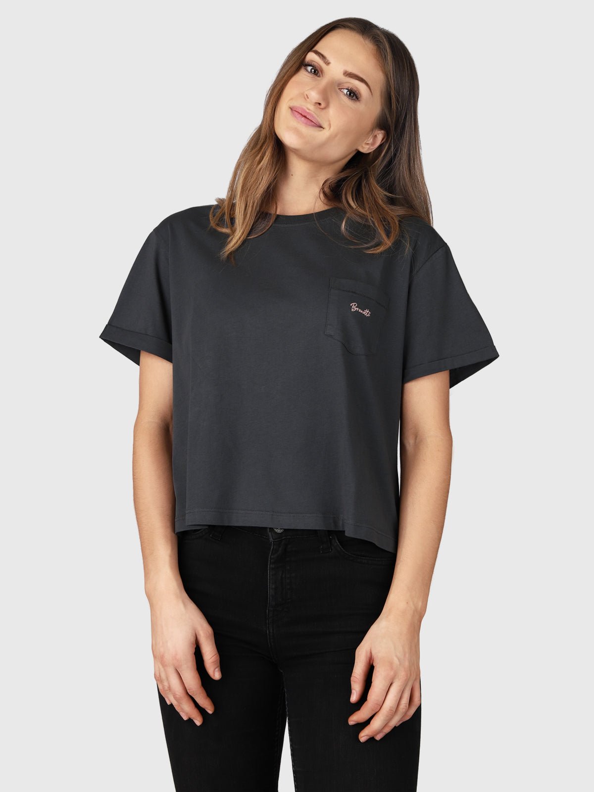 Keelia Damen T-Shirt | Grau