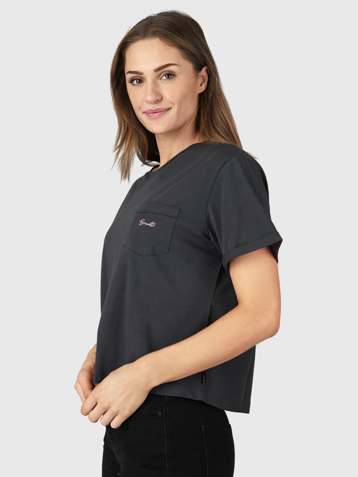 Keelia Damen T-Shirt | Grau