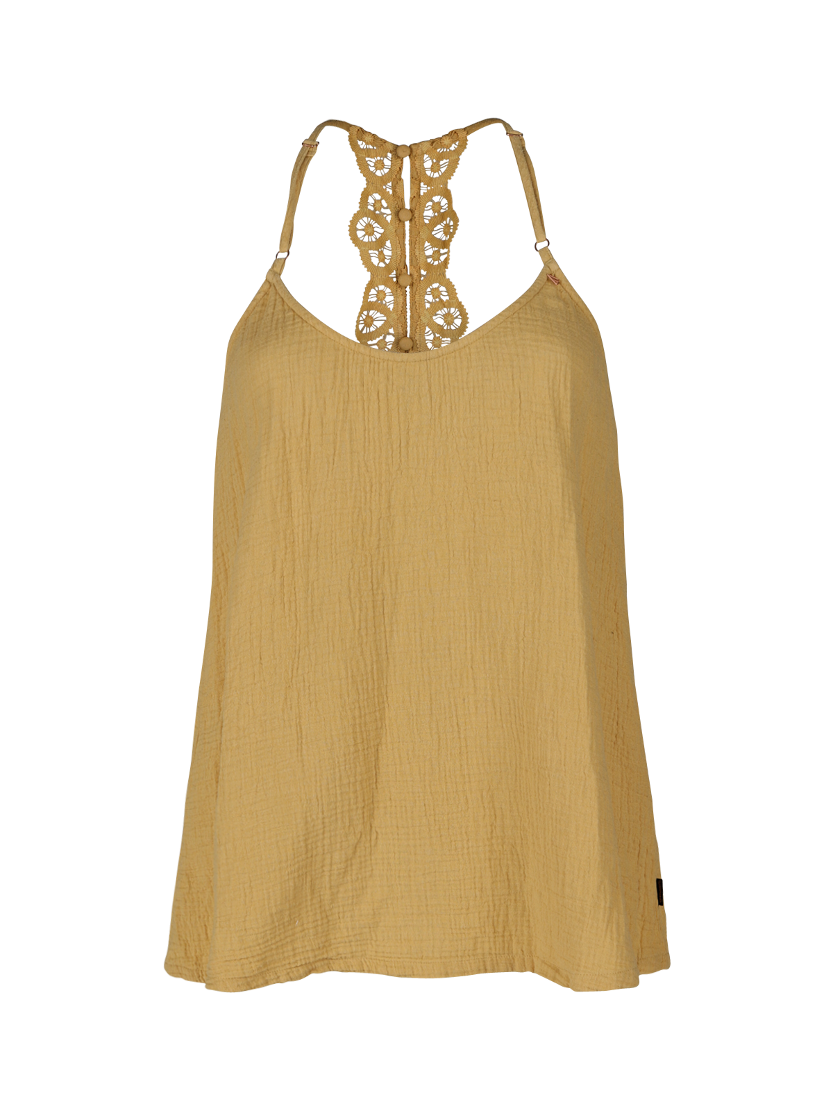 Cleo Dames Topje | Geel