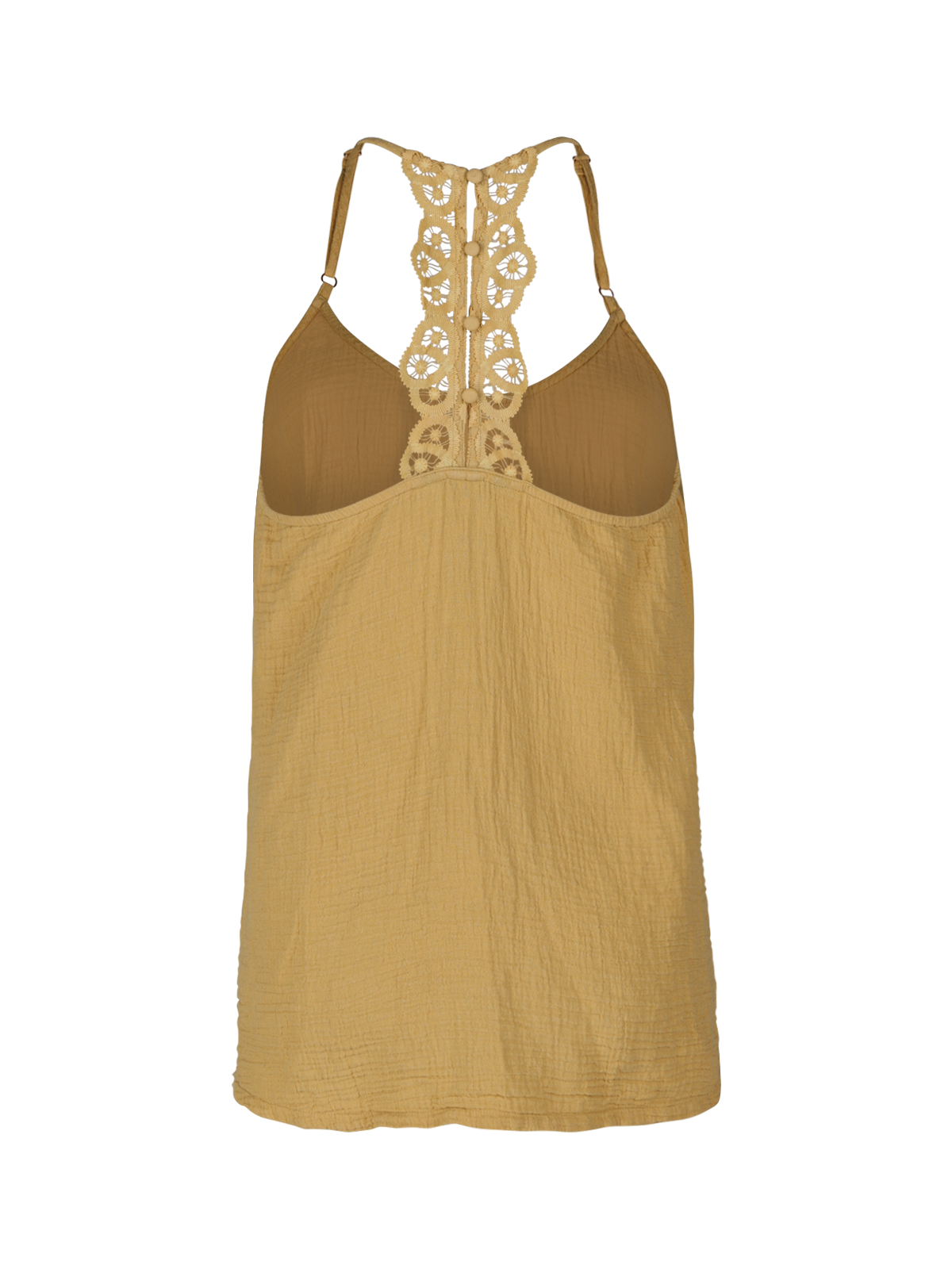 Cleo Dames Topje | Geel