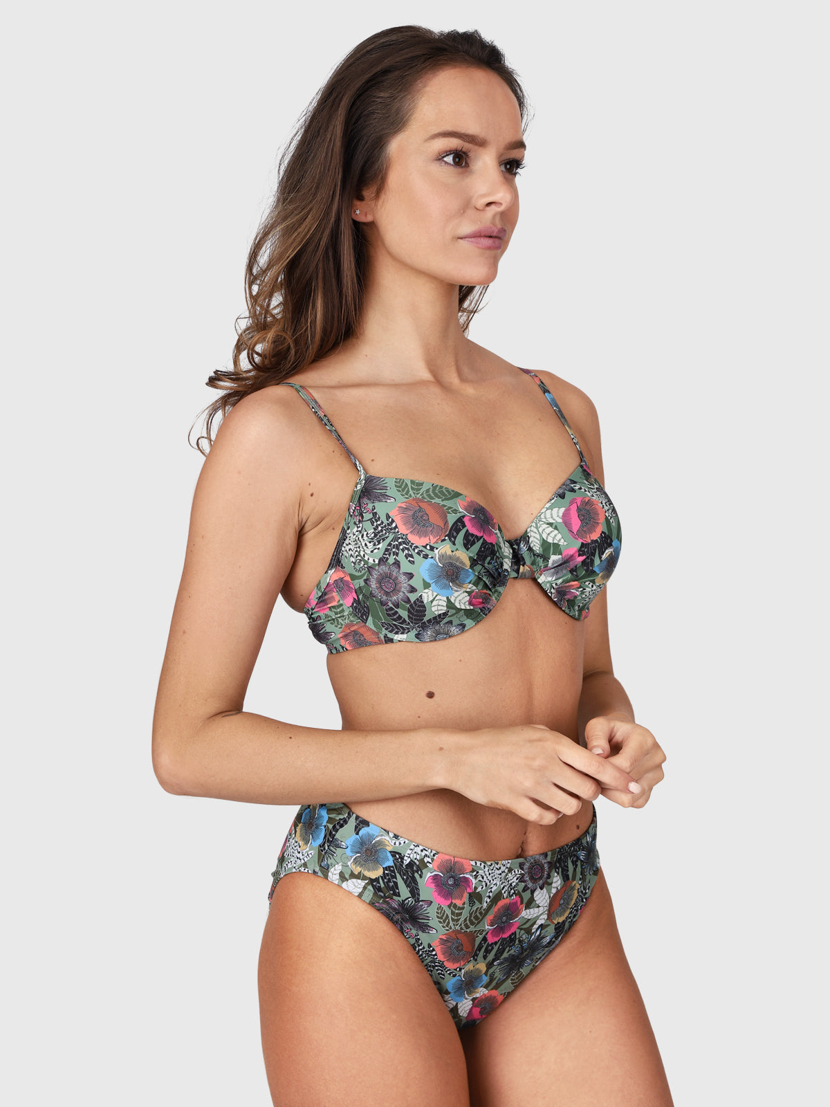 Nolina-AO Dames Bikini Broekje | Groen