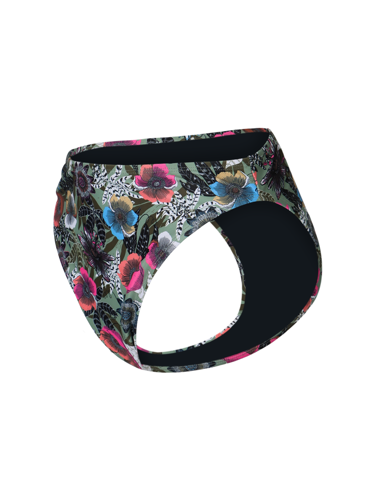 Nolina-AO Dames Bikini Broekje | Groen
