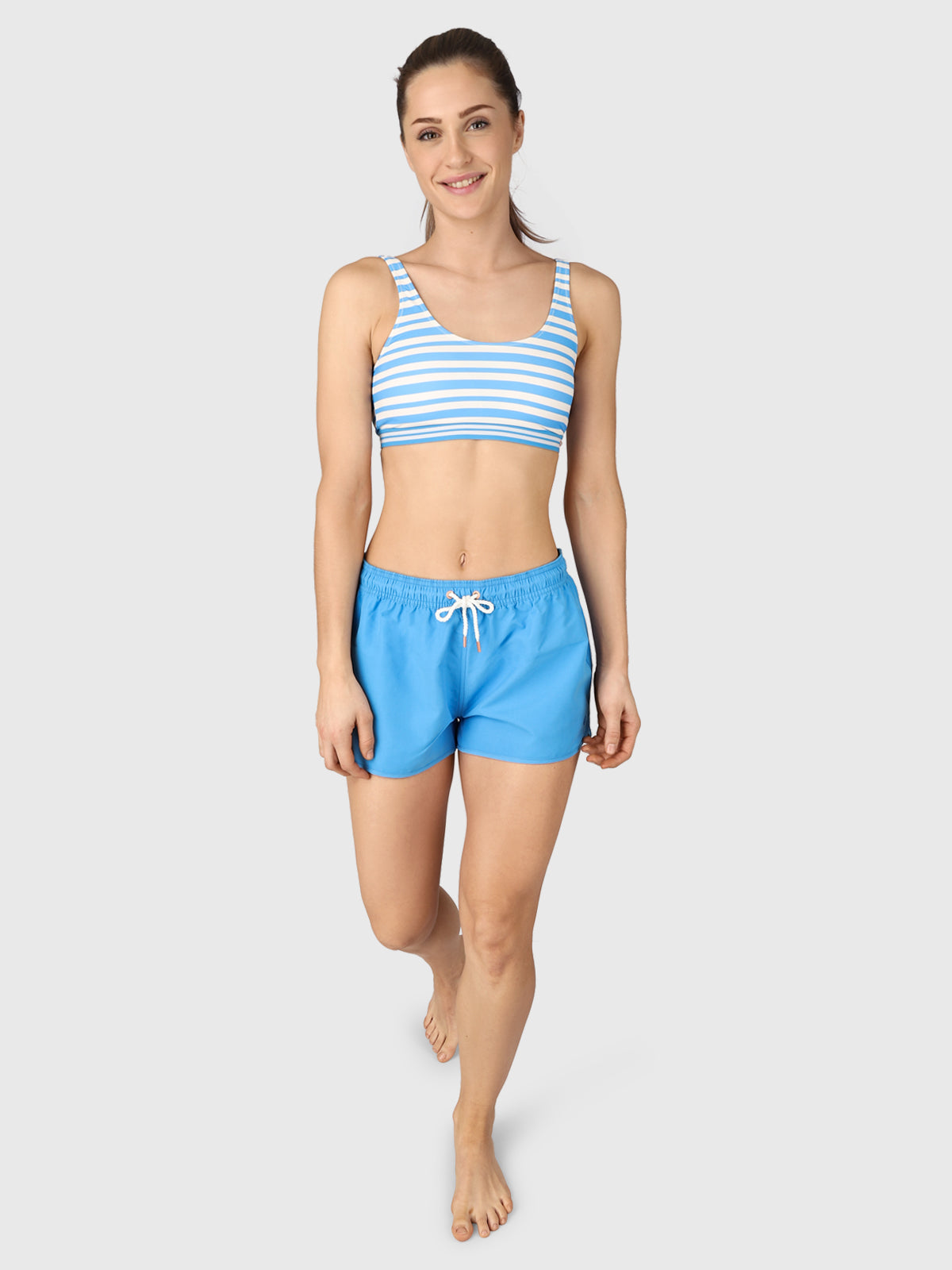 Greeny Women Swim Shorts | Blue