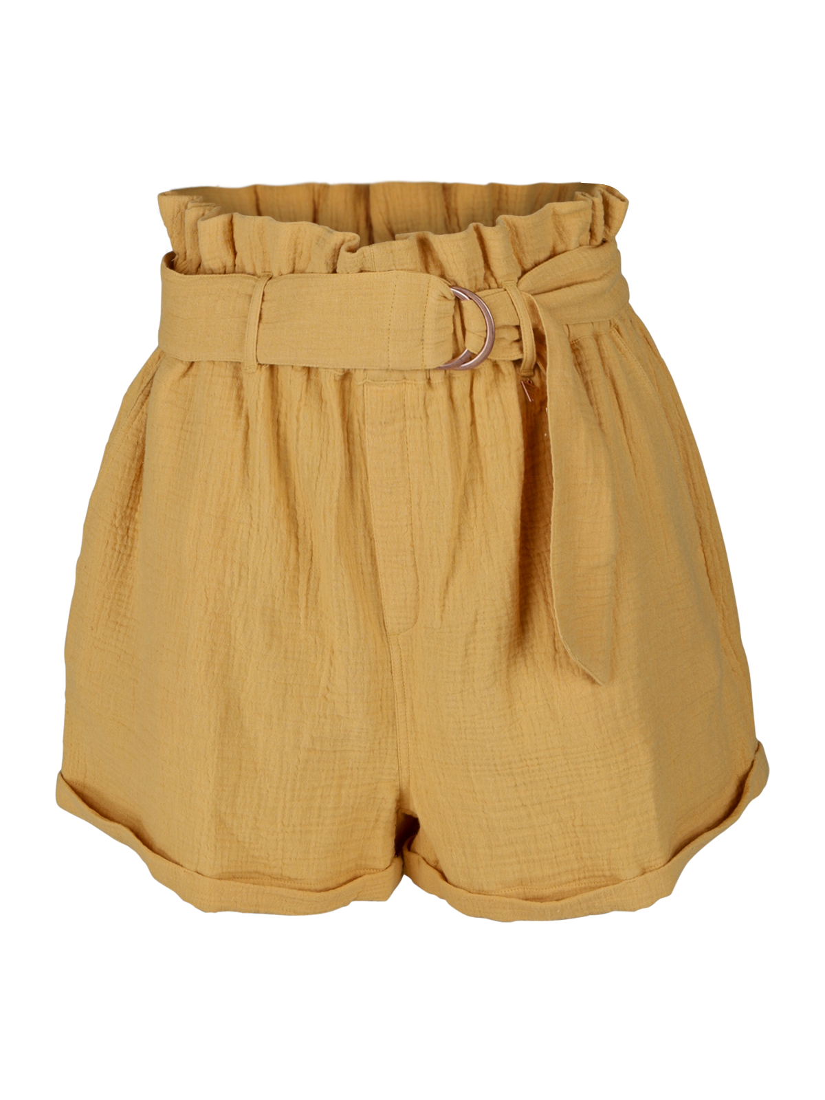 Dori Women Shorts Yellow