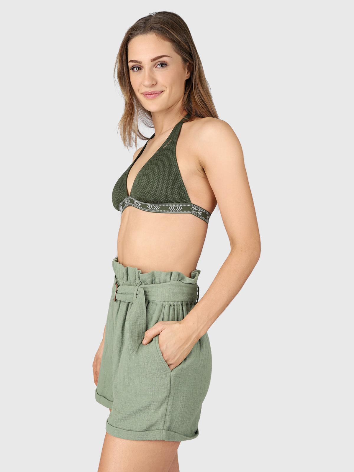 Dori Women Shorts | Green