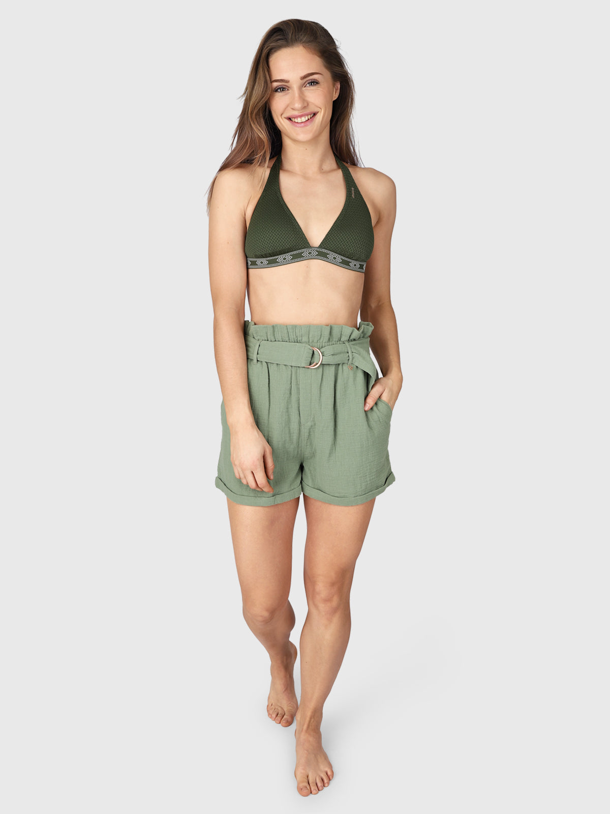 Dori Women Shorts | Green