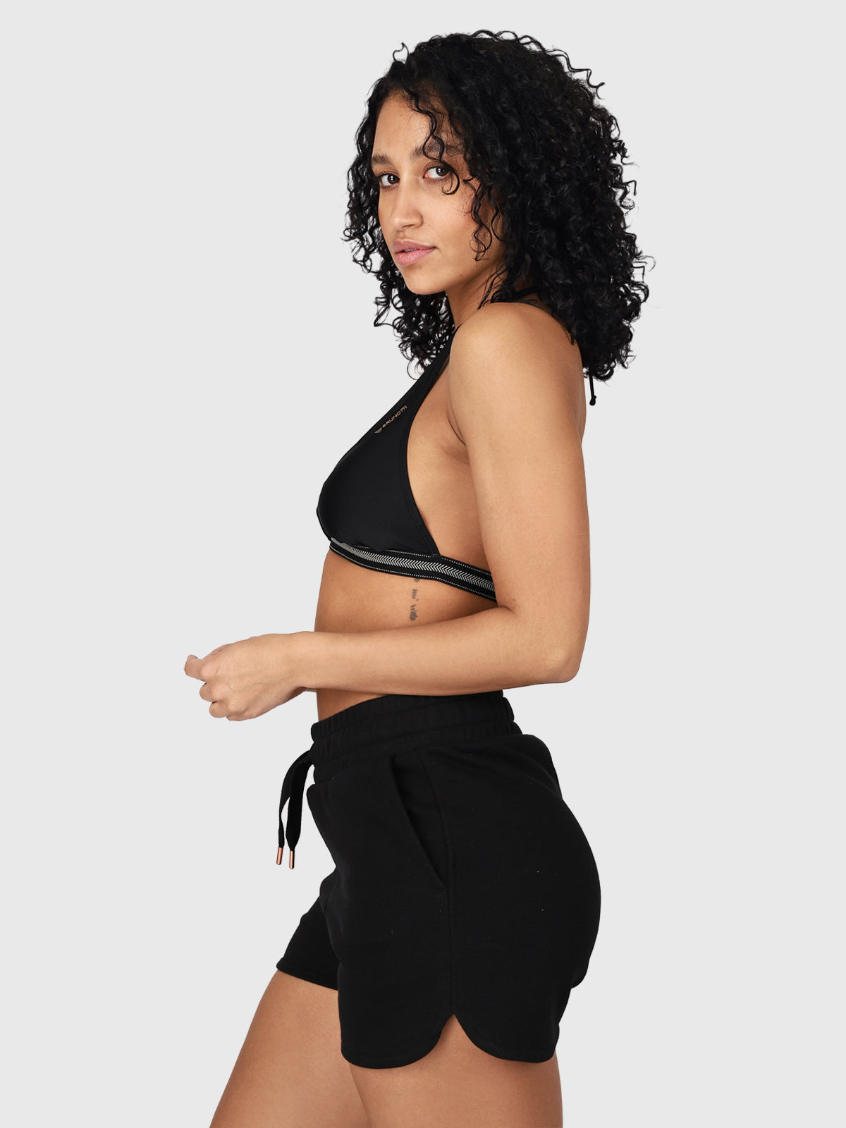 Veronica Women Sweat Shorts | Black