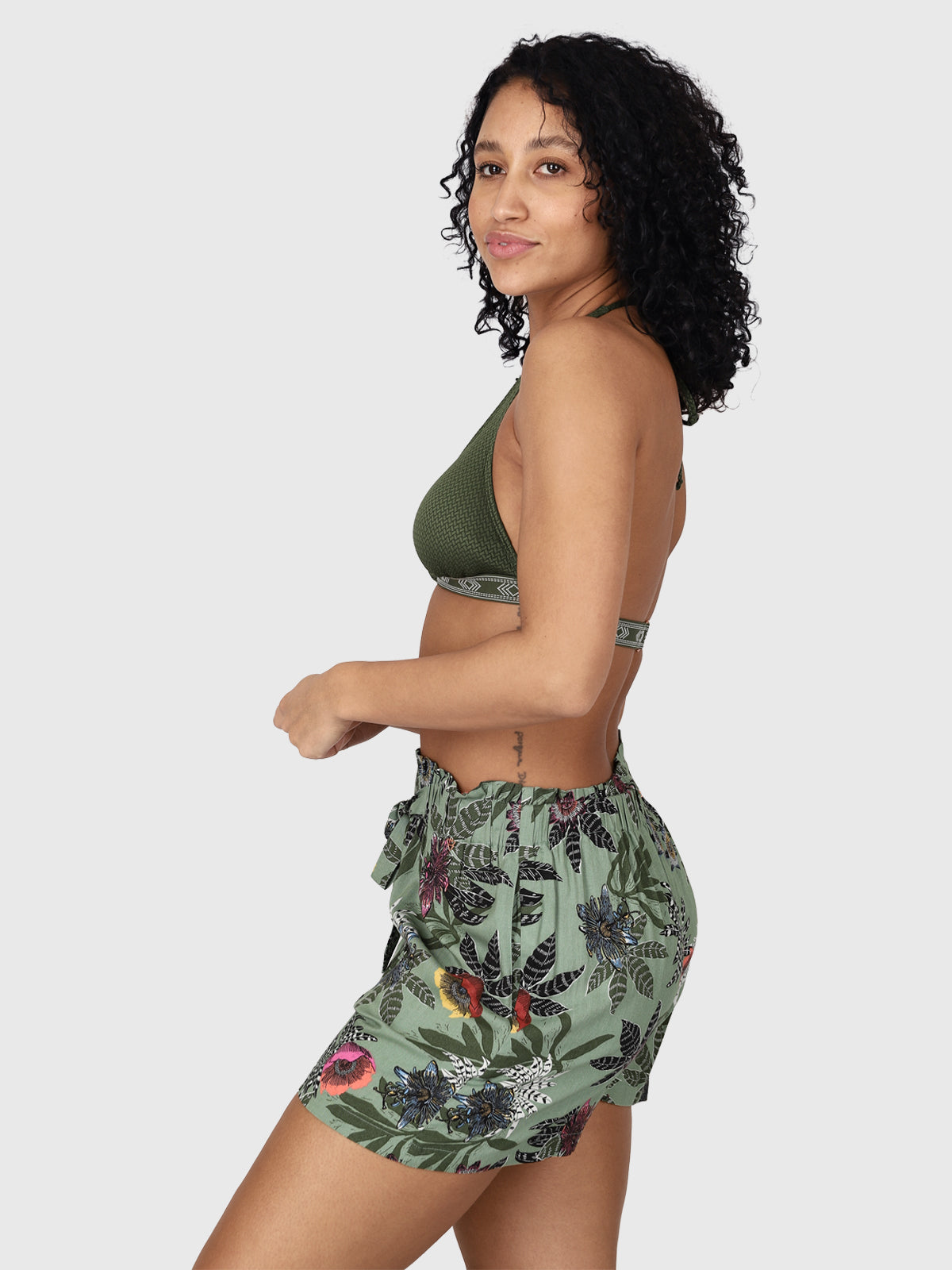 Tarifa Women Shorts | Green