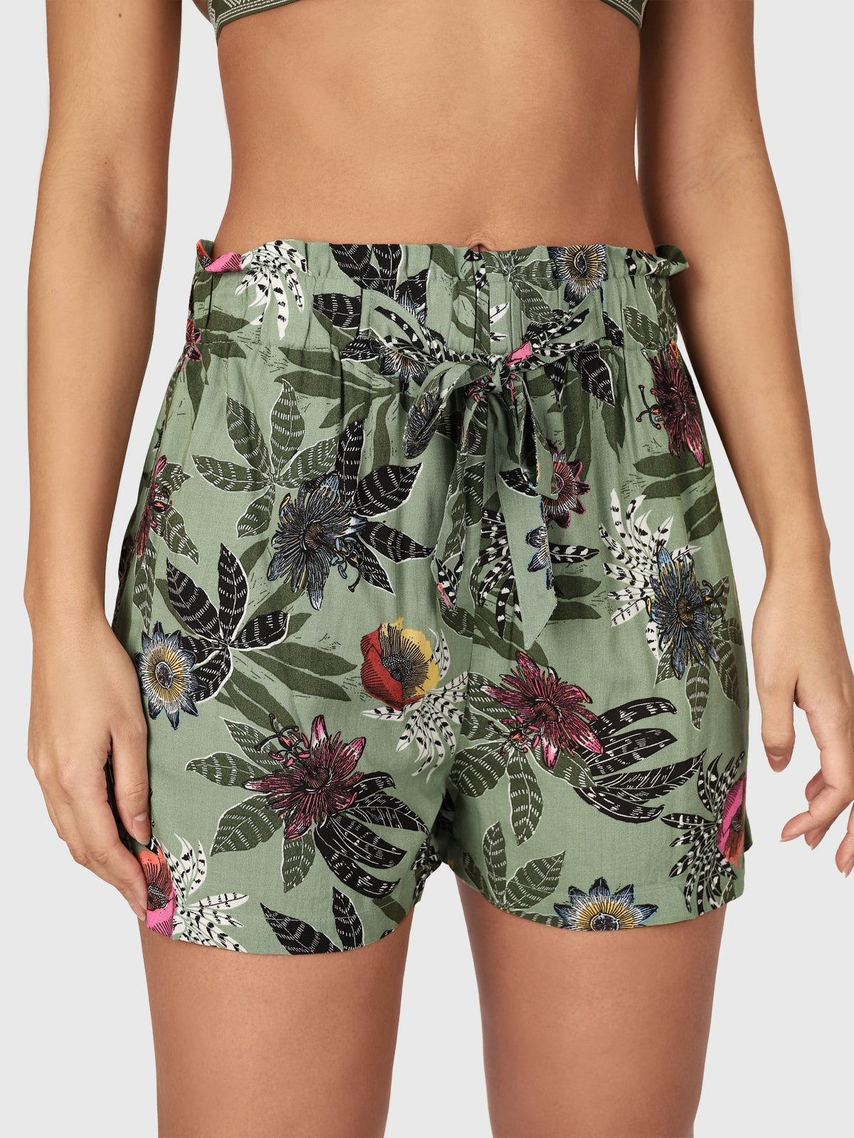 Tarifa Women Shorts | Green