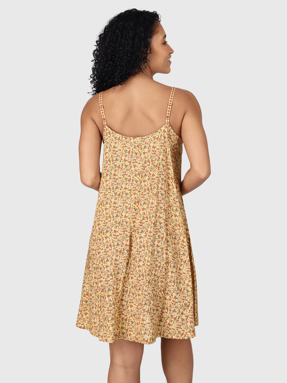 Julina Women Dress | Yellow