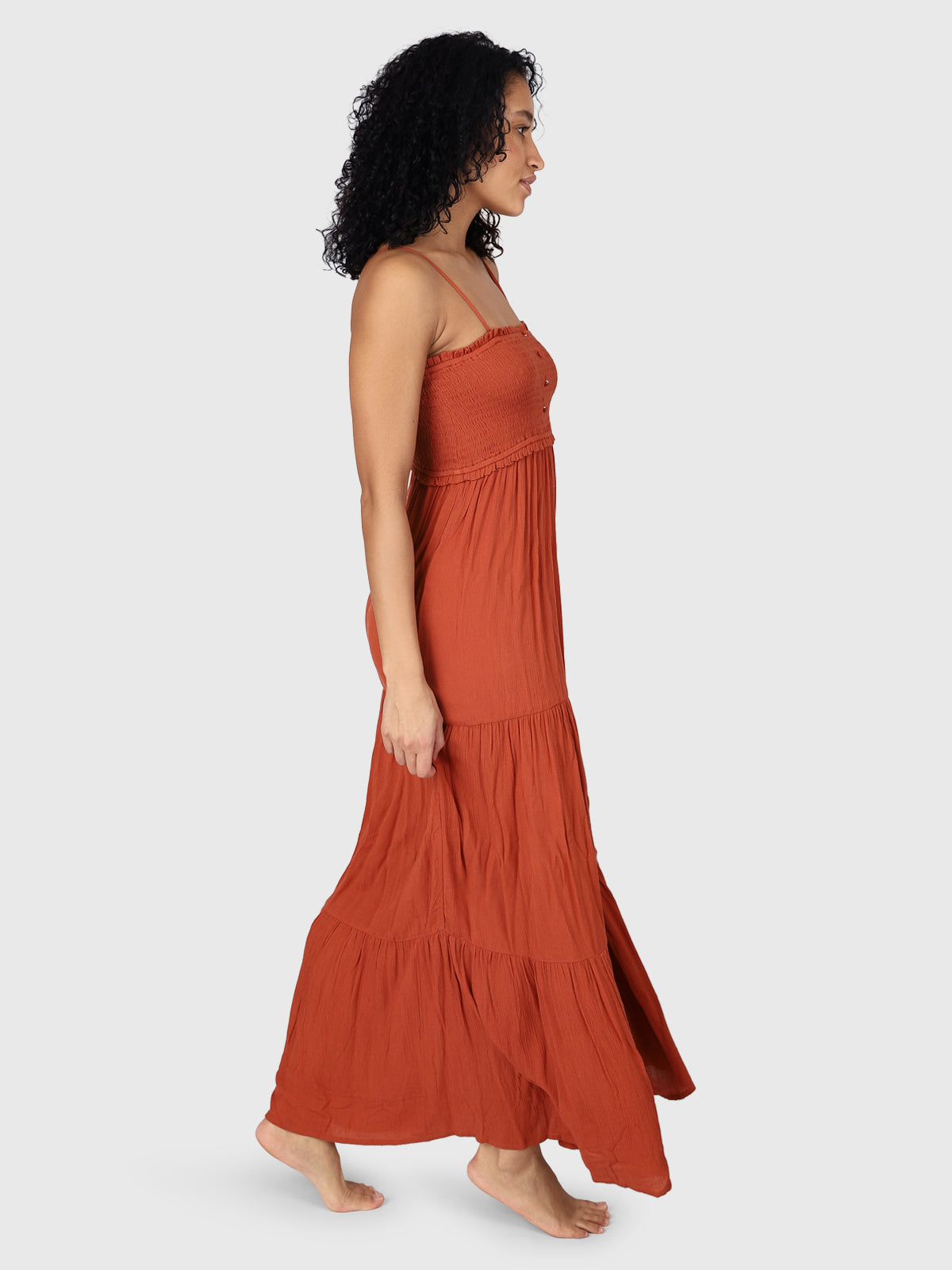 Lorelei Dames Jurk | Bruin