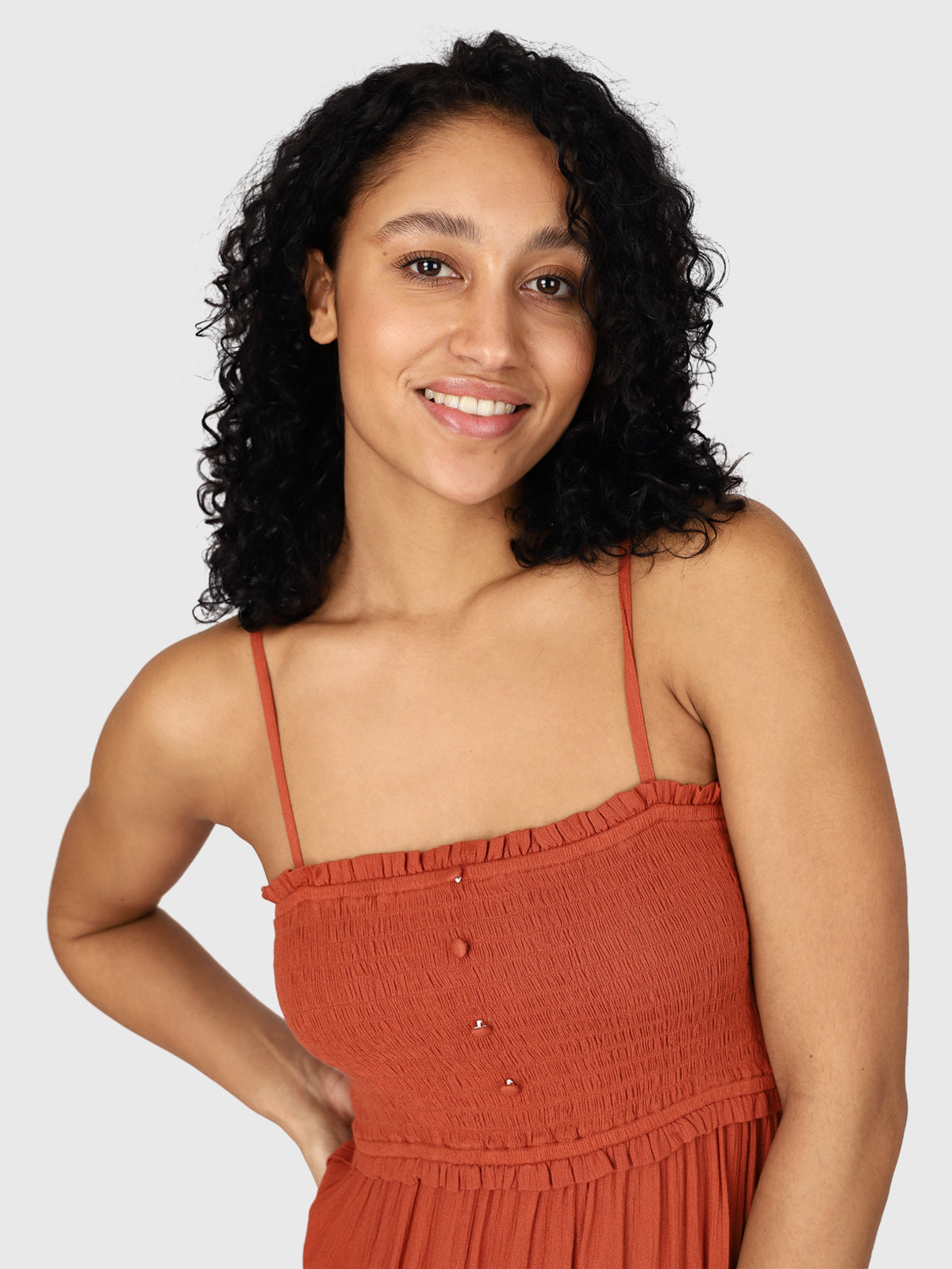 Lorelei Dames Jurk | Bruin