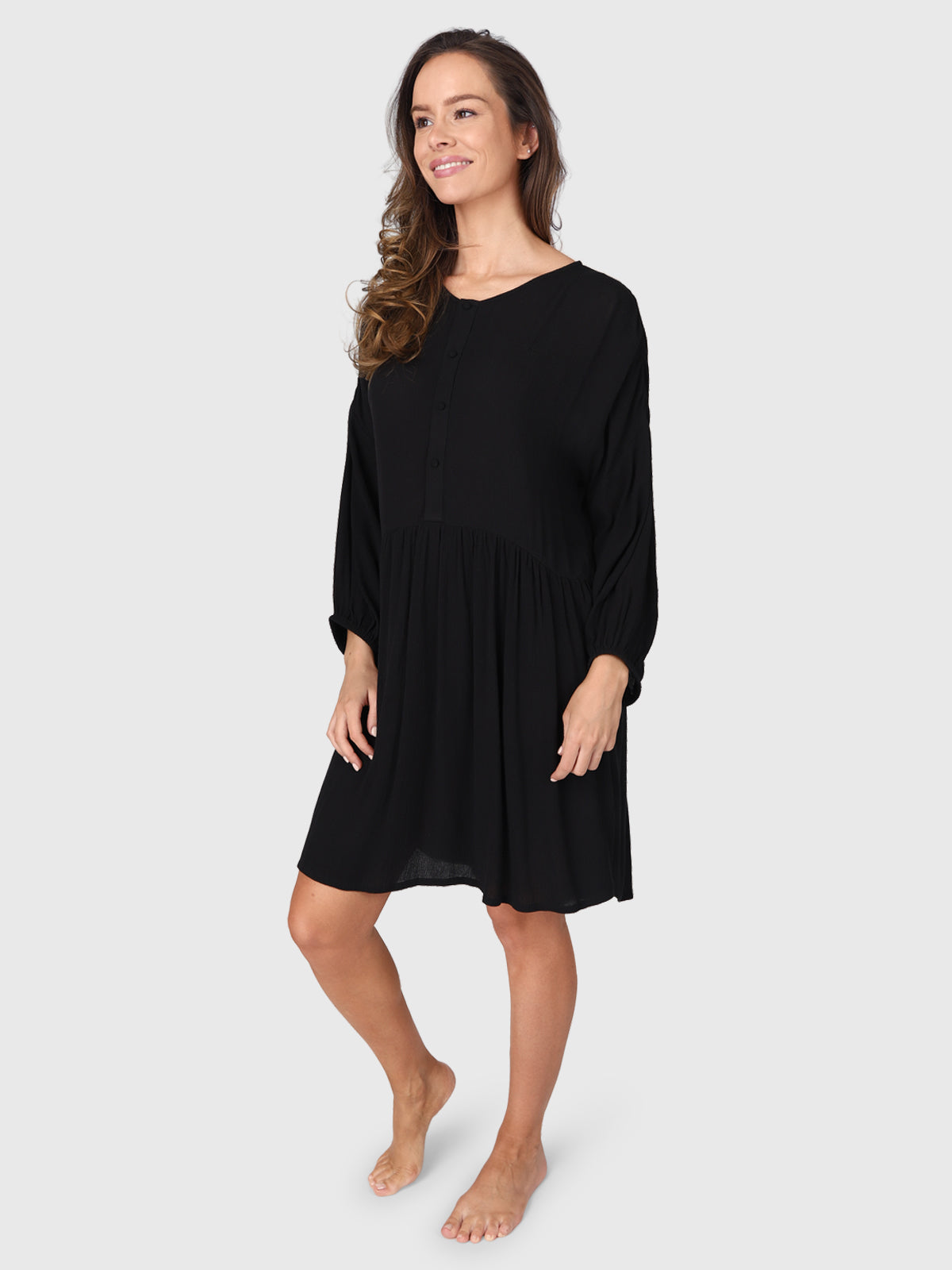 Olivia Women Tunic | Black