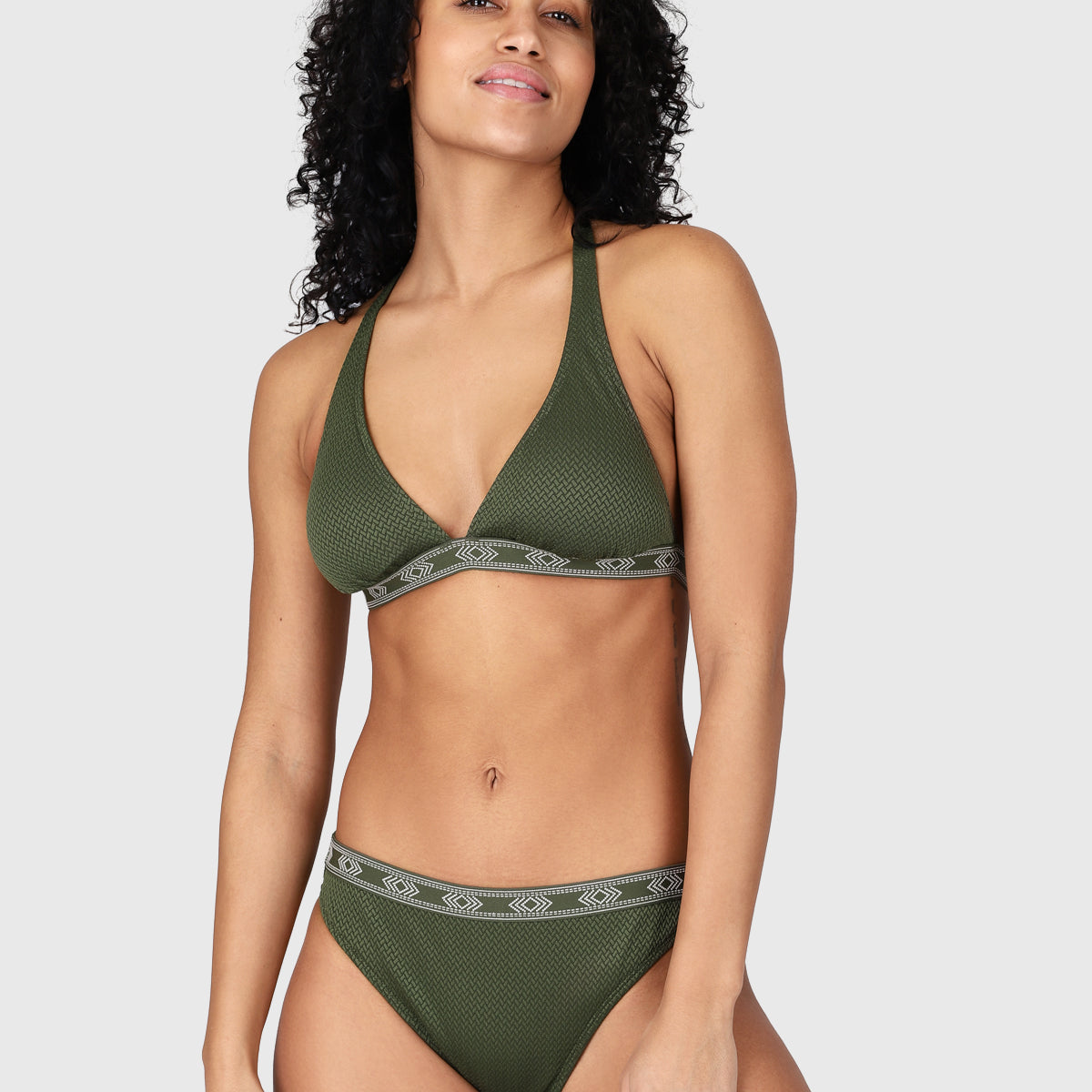 Salsida-STR Women Bikini Bottom | Green