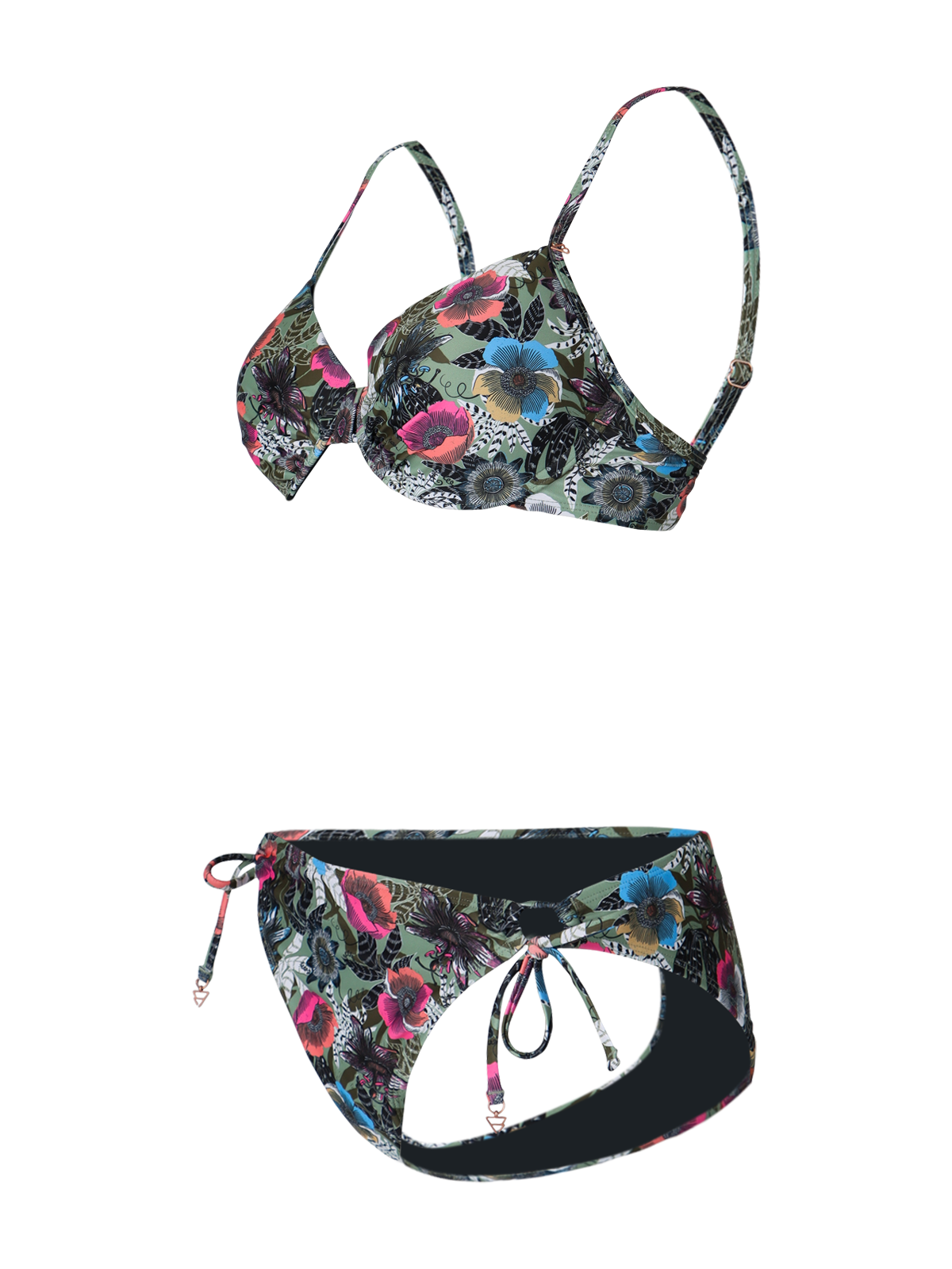 Izumi Damen Bügel Bikini | Grün