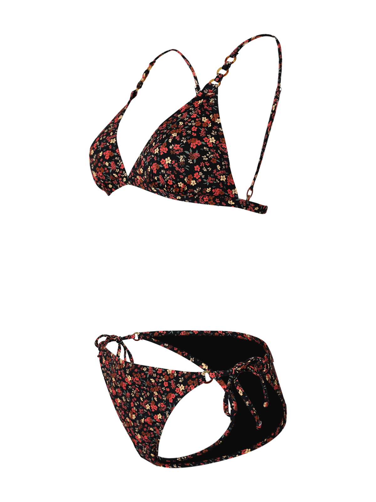 Maringi Damen Triangel Bikini | Braun