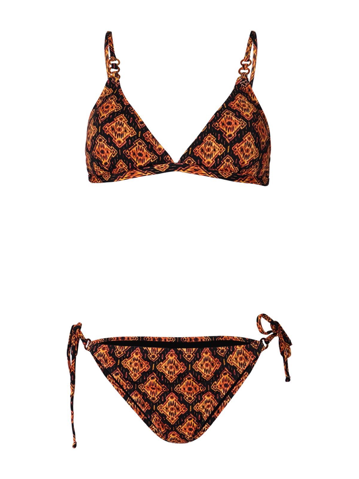 Maringi Damen Triangel Bikini | Schwarz