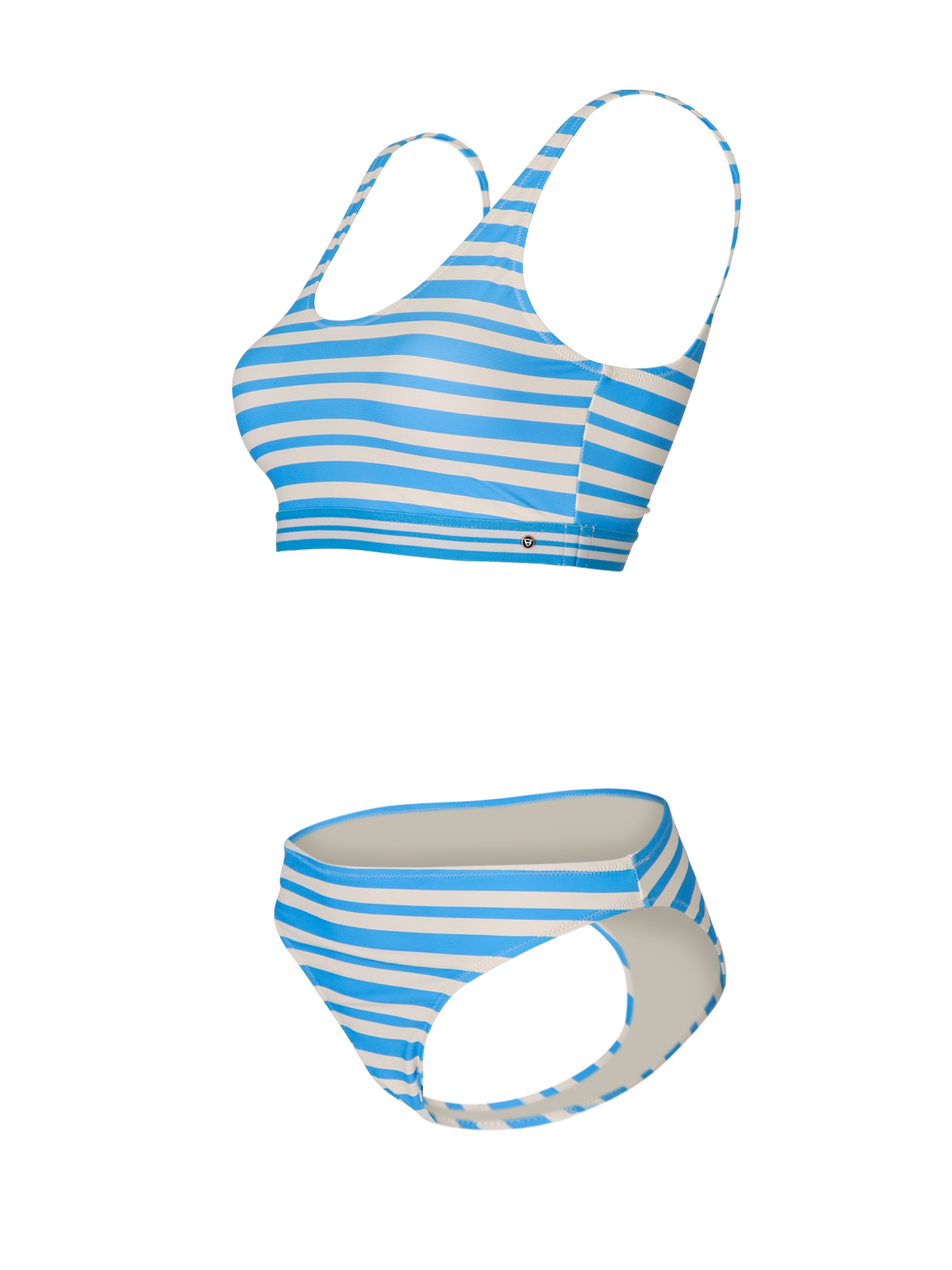 Isabella-YD Damen Sport Bikini | Blau