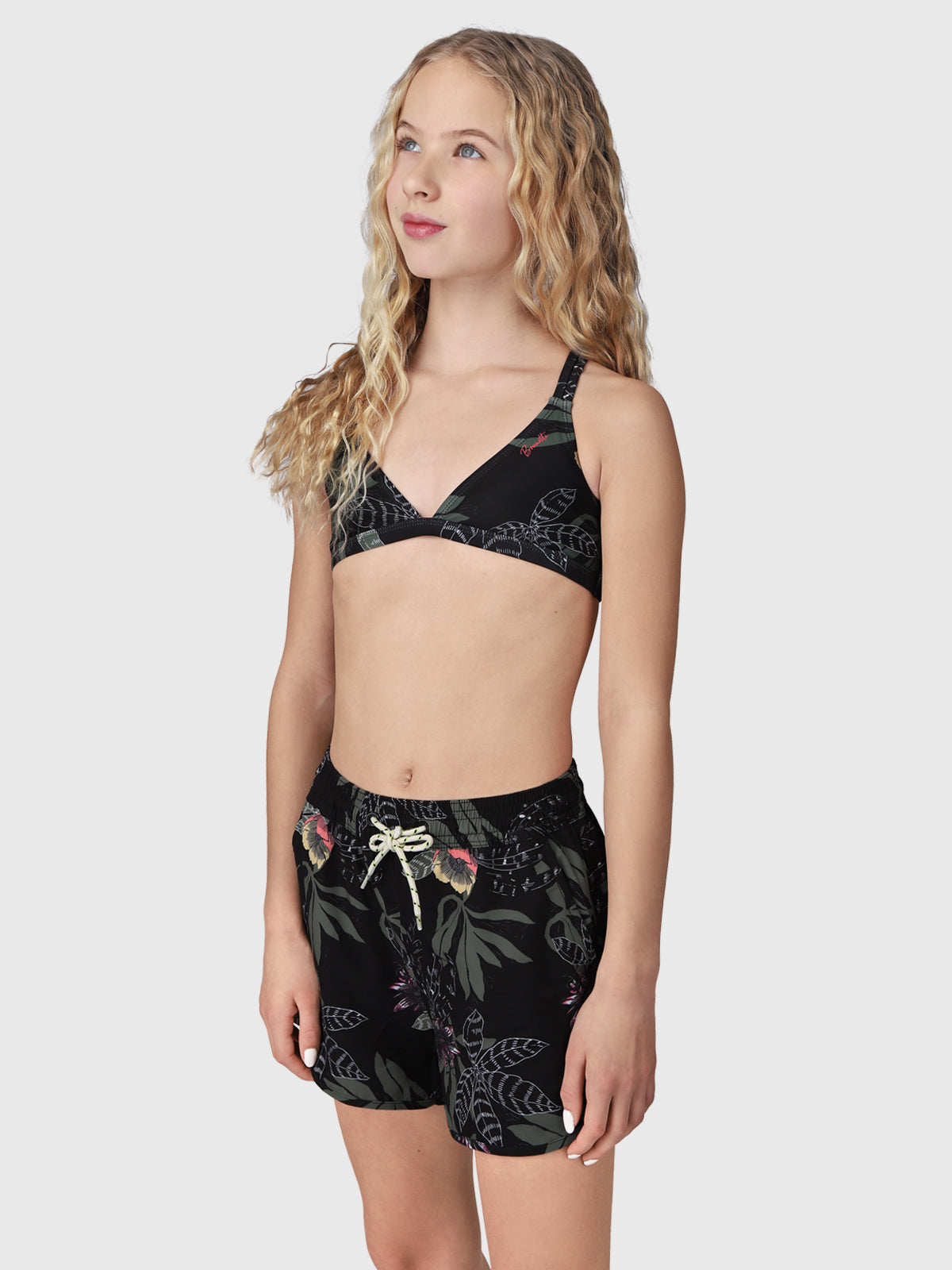 Turvino Meisjes Short | Zwart