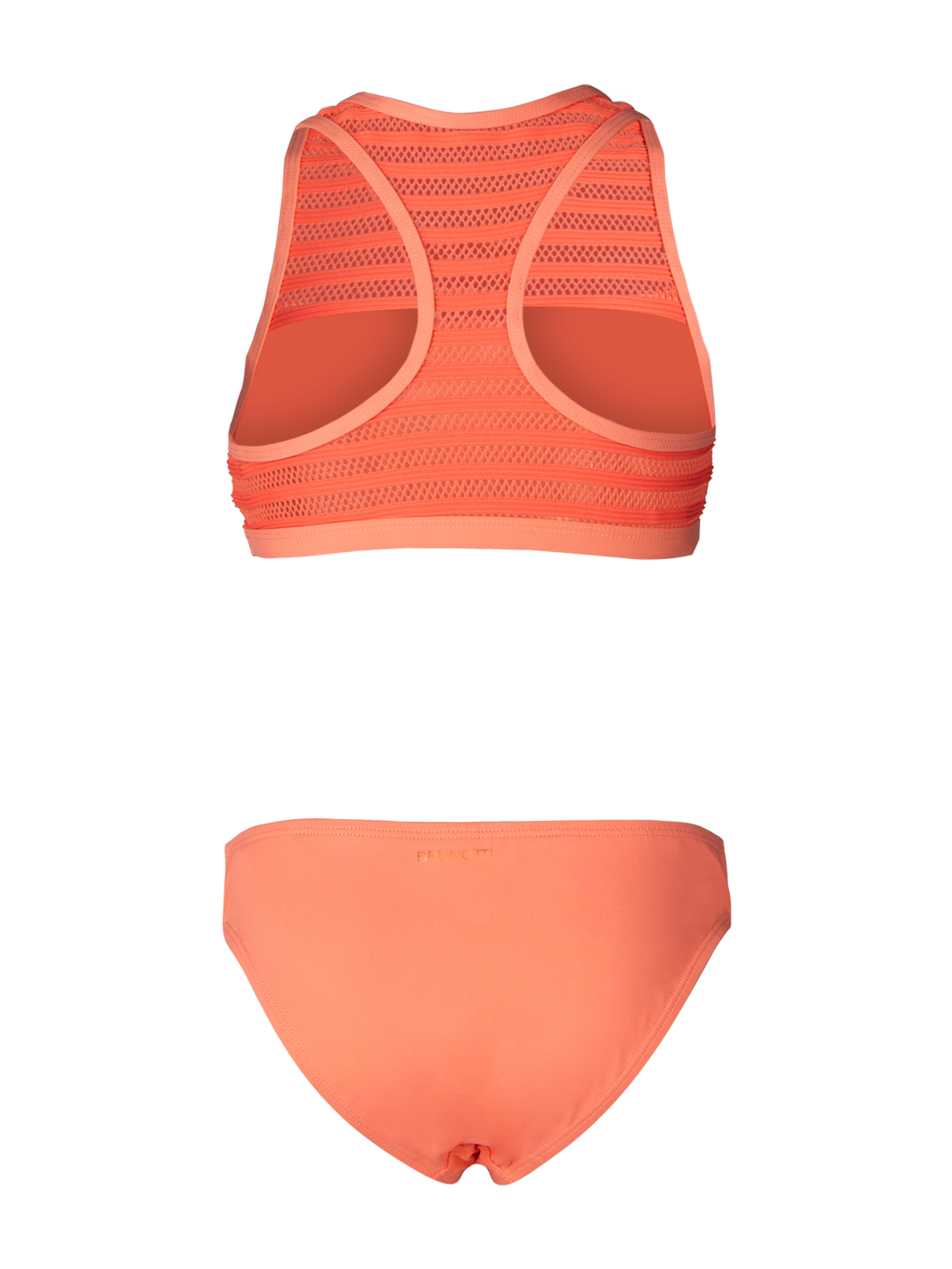 Eleny-Mesh Mädchen Bikini | Rosa