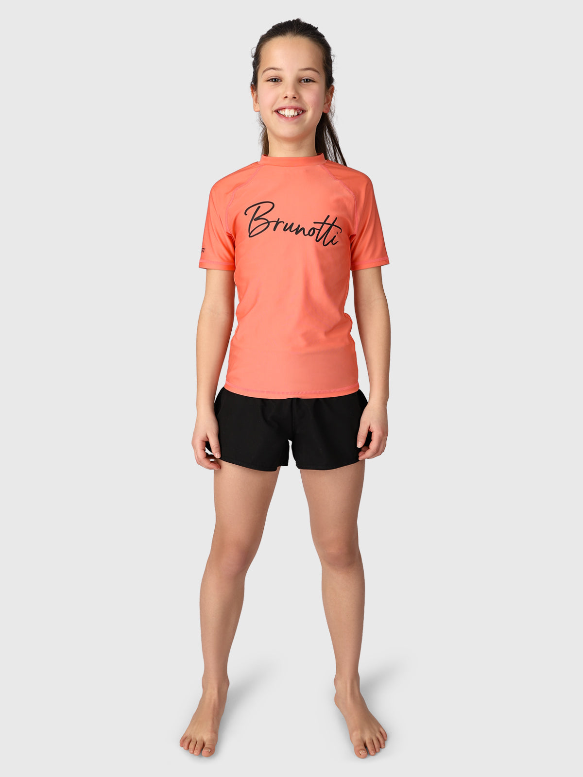 Linny Meisjes Rashguard | Roze