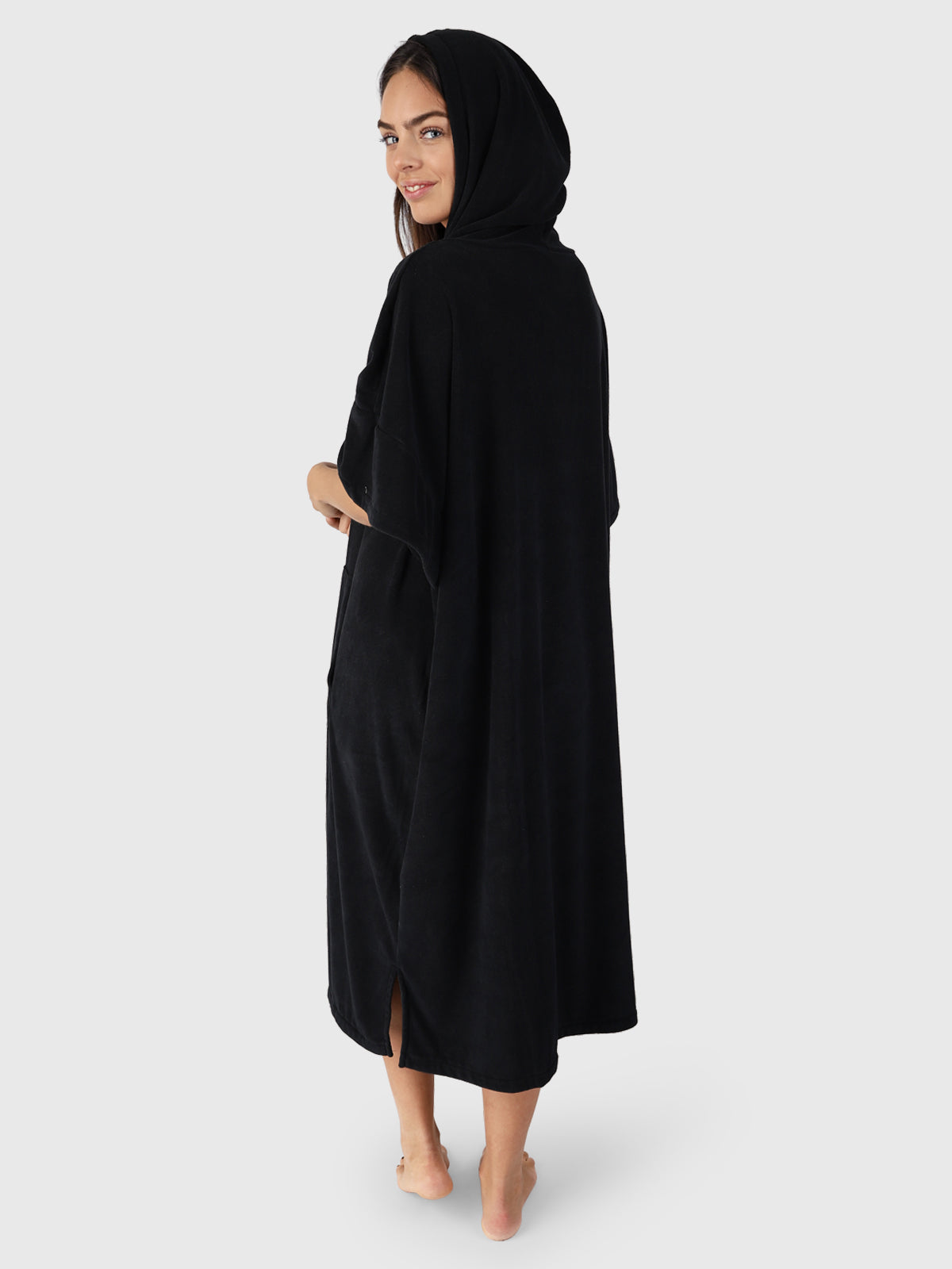 Poncho-Solid  Poncho | Schwarz