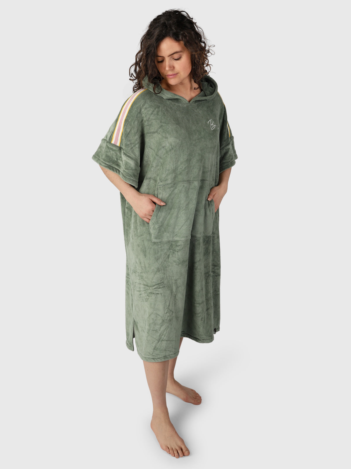 Ponchita-R Women Poncho | Green