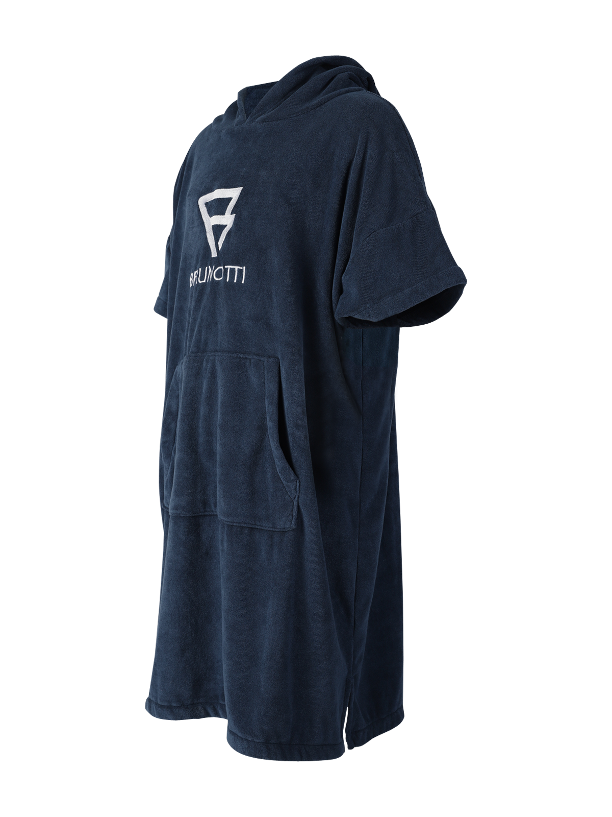 Poncho-Solid Poncho | Donkerblauw