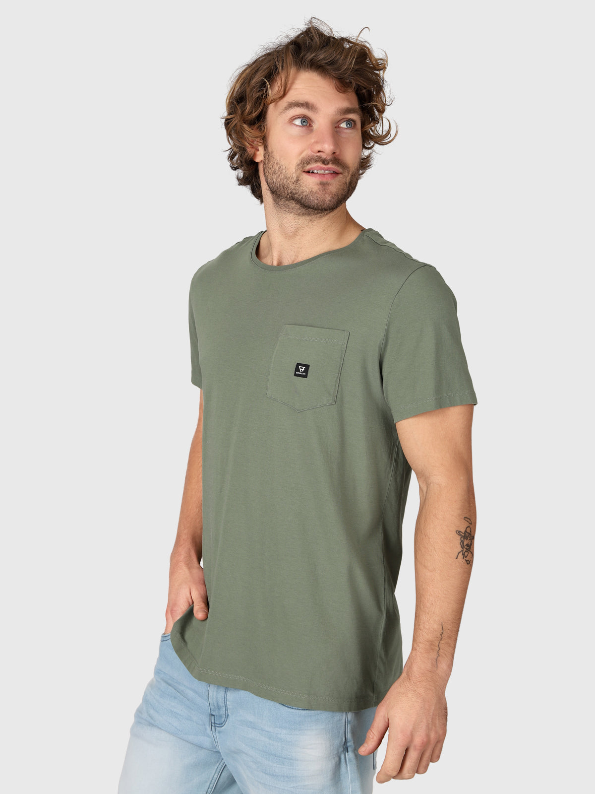 Axle-N Heren T-shirt | Groen