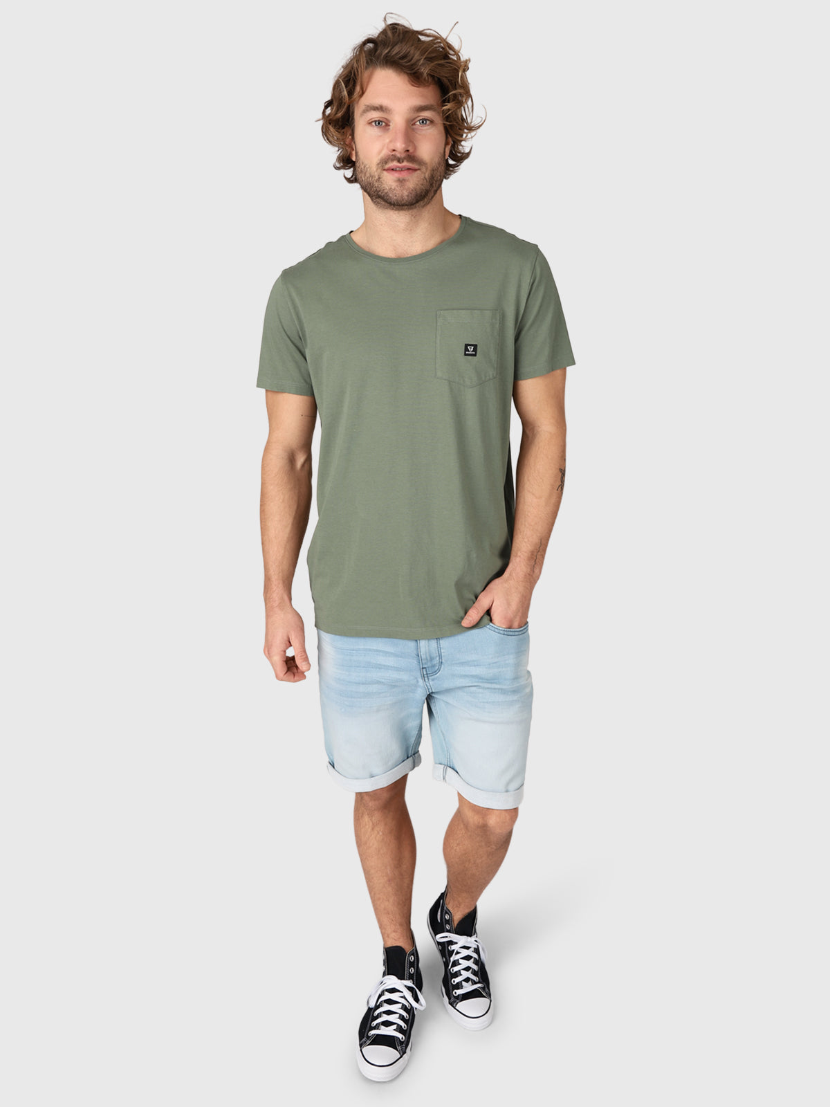 Axle-N Heren T-shirt | Groen