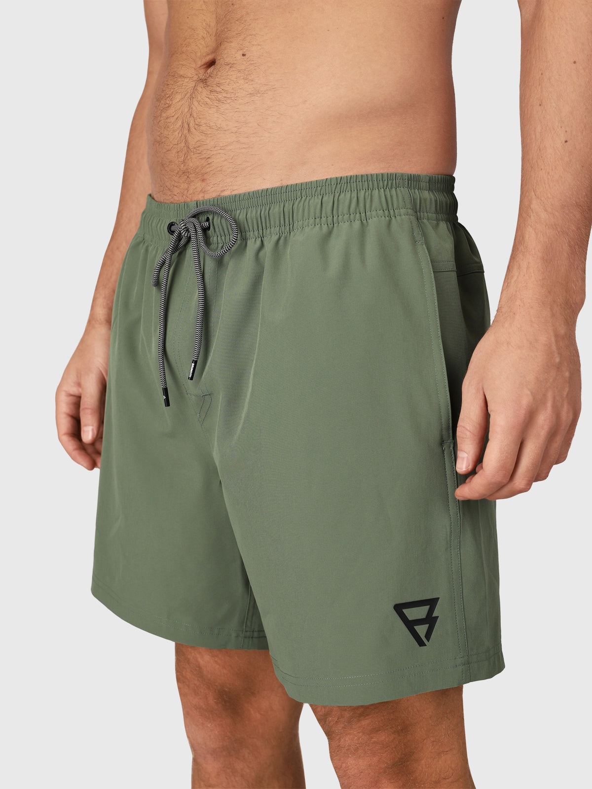 Calaro-R Men Swim Shorts | Vintage Green