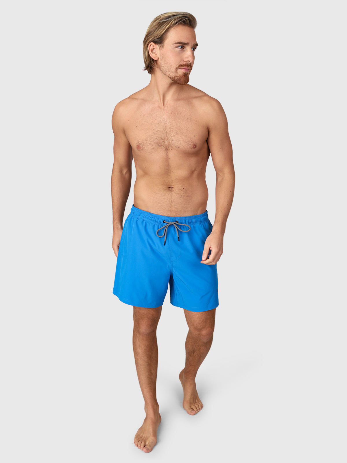 Calaro-R Men Swim Shorts | Neon Blue