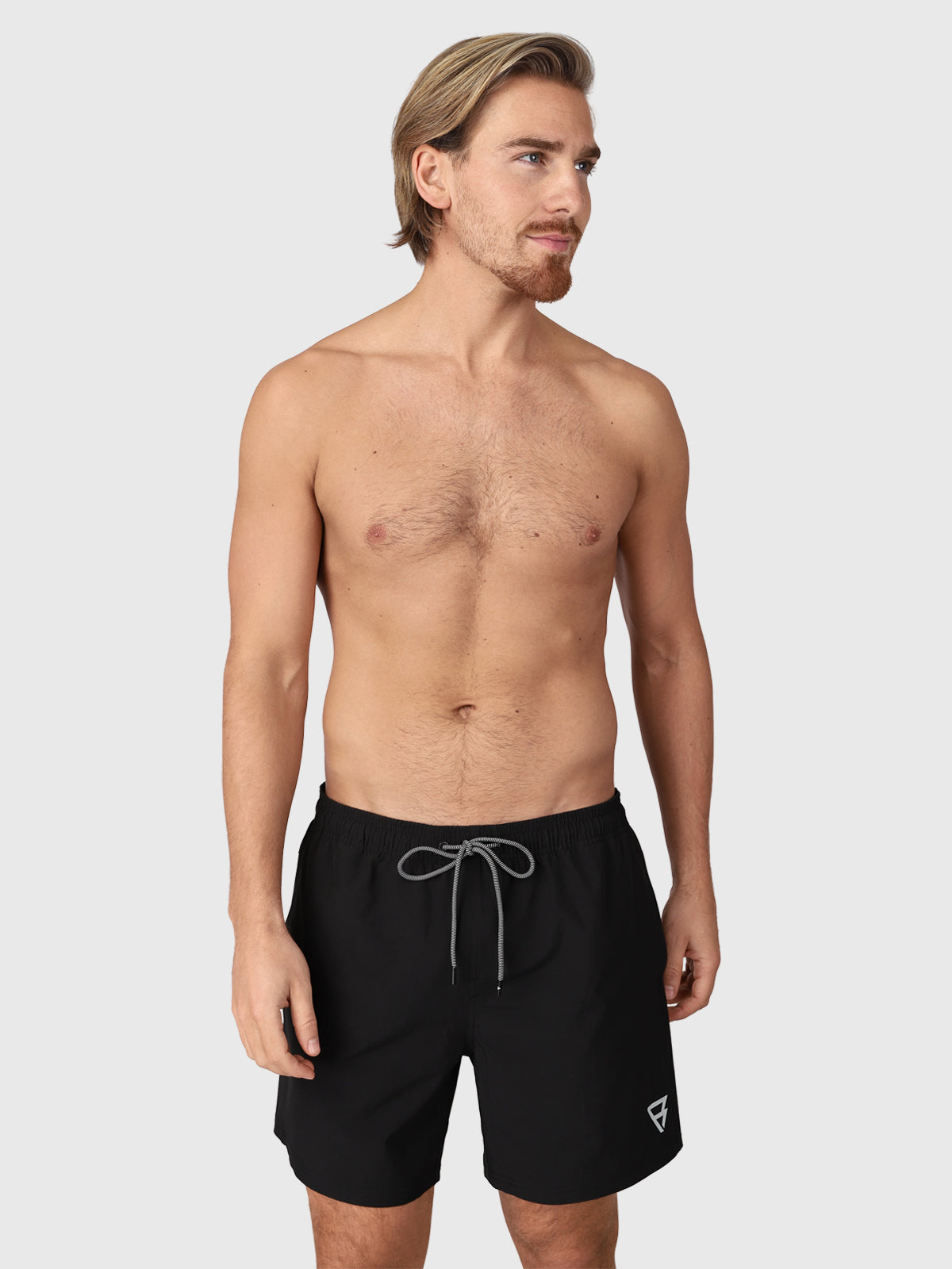 Calaro-R Men Swim Shorts | Black