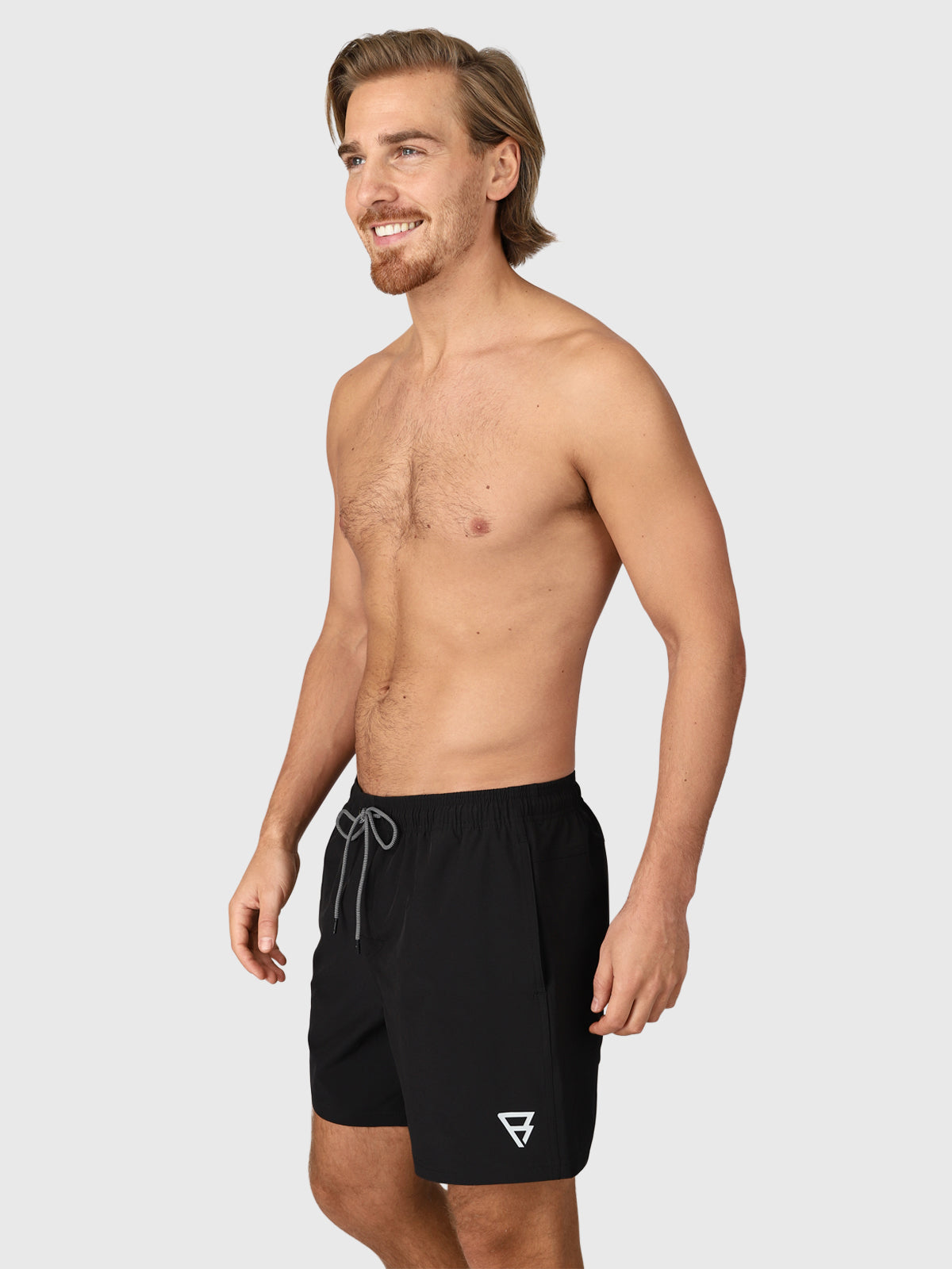 Calaro-R Men Swim Shorts | Black
