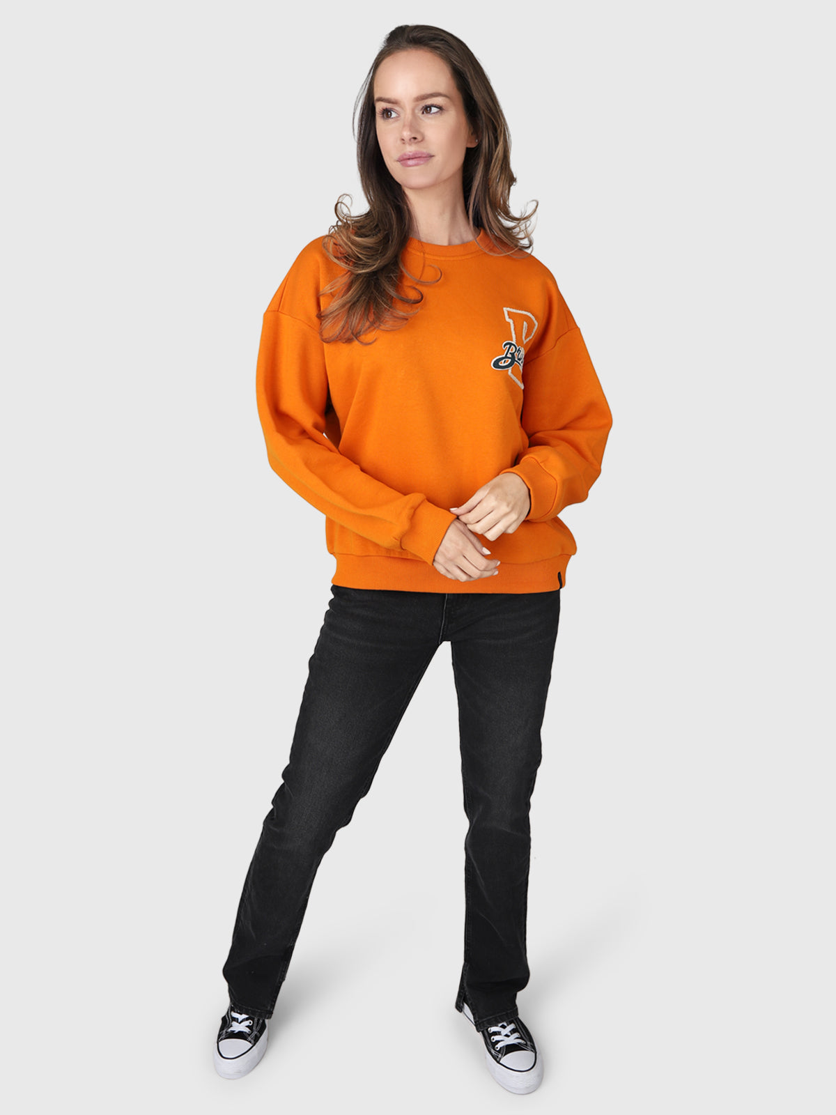 Arini-R Damen Sweatshirt | Orange