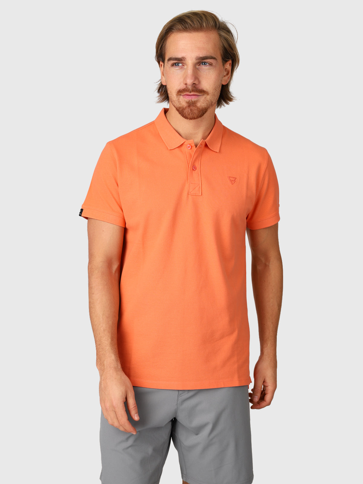 Frunot-II Herren Poloshirt | Orange