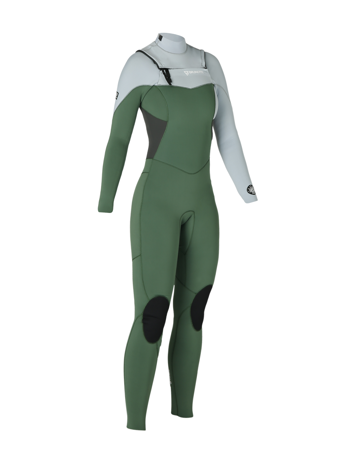 Glow Fullsuit 3/2mm Dames Wetsuit | Groen
