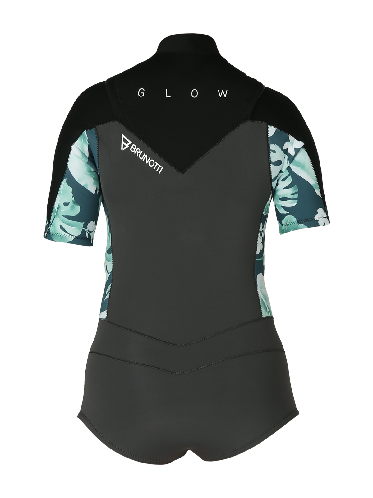 Glow Shorty-2mm Damen Wetsuit | Schwarz
