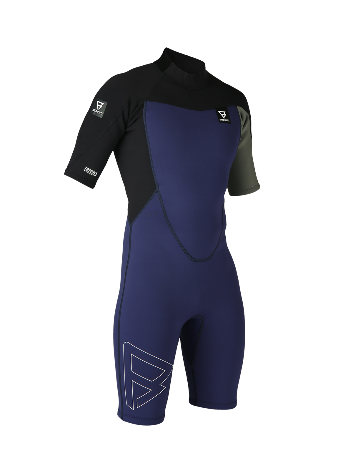 Defence-Shorty-3/2mm Wetsuit | Blue