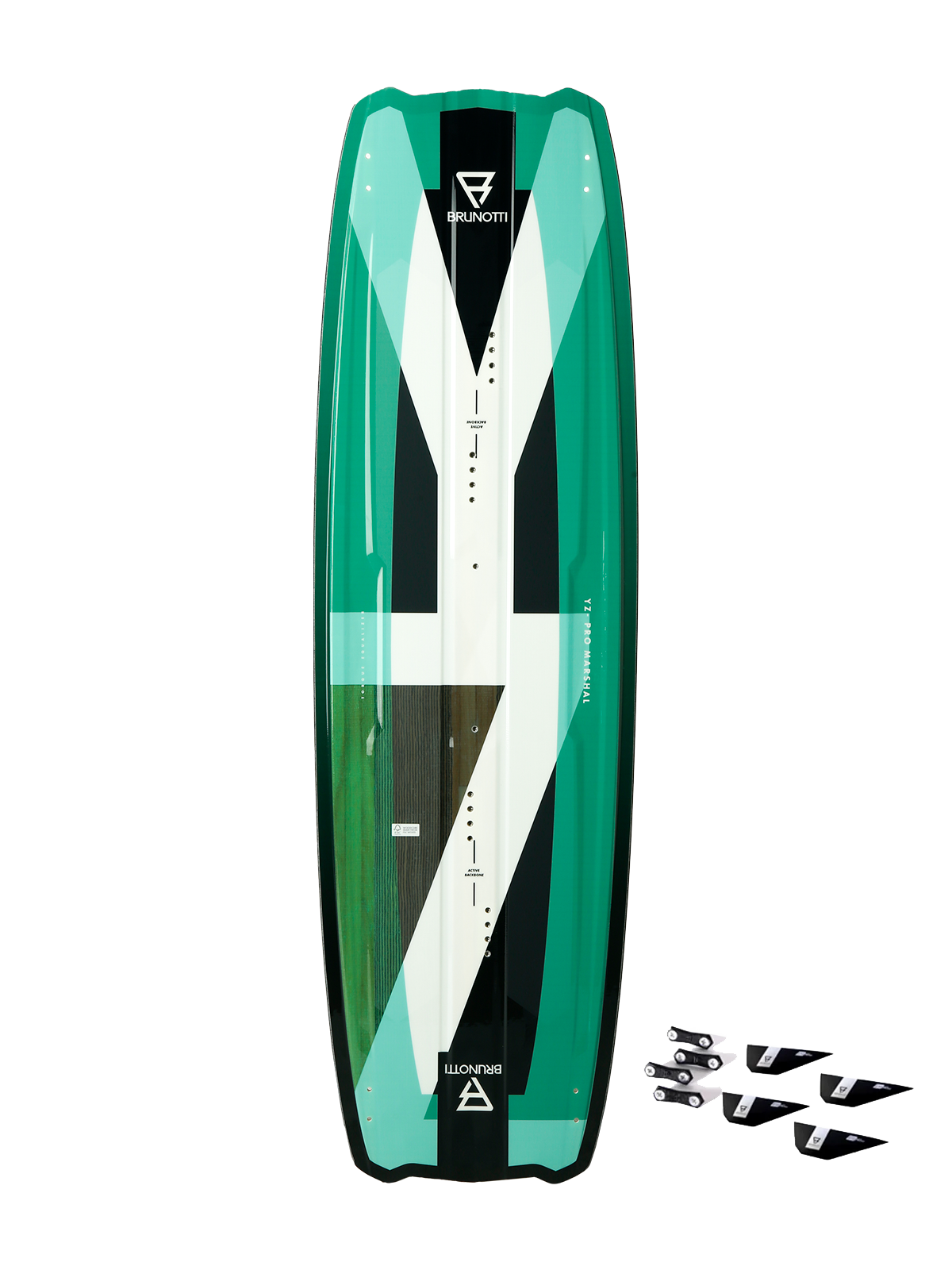 Youri-Pro+G10Fins Uni Kiteboard